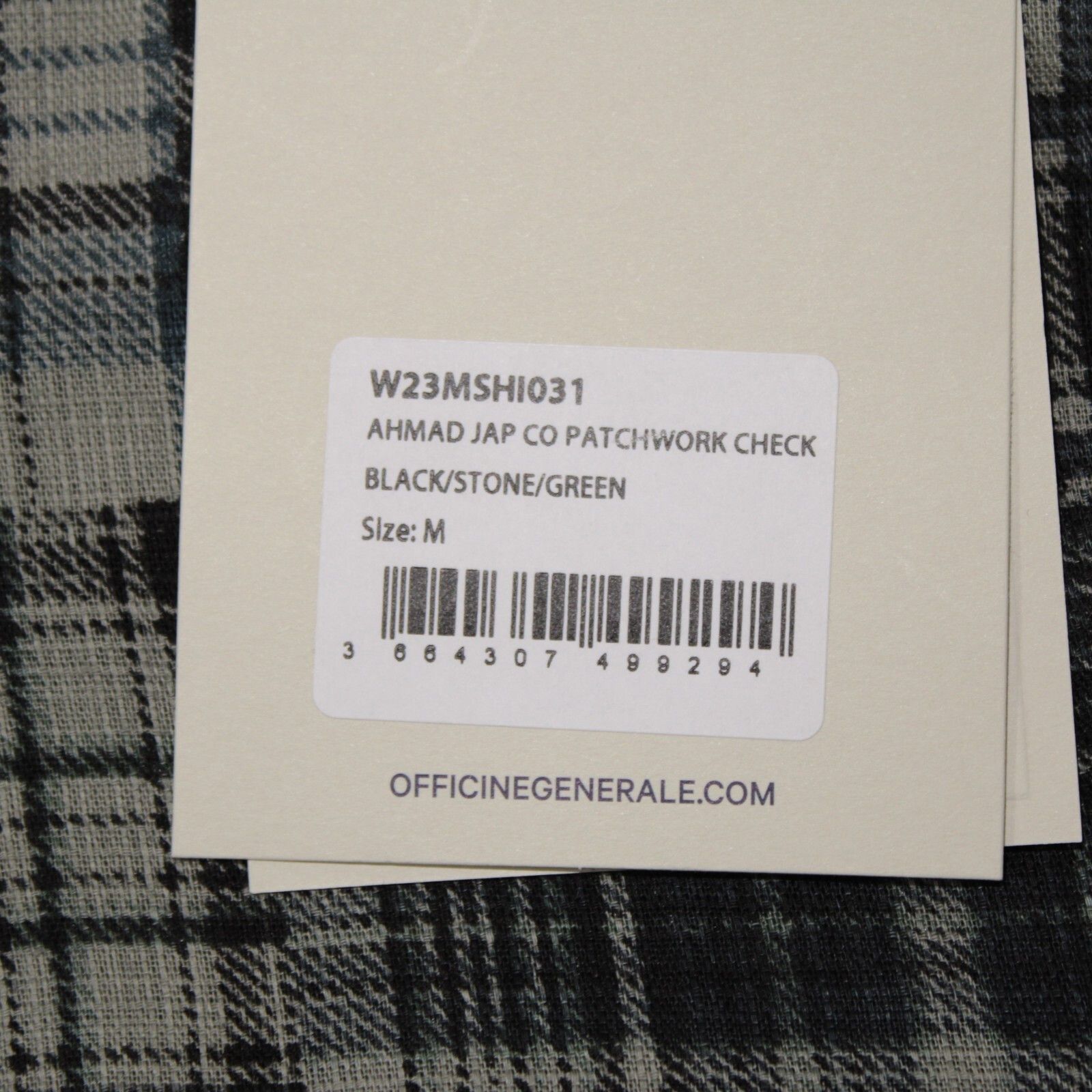 Officine Generale Officine Generale New with tags Shirt Size M US In Gray Size US M / EU 48-50 / 2 - 7 Thumbnail