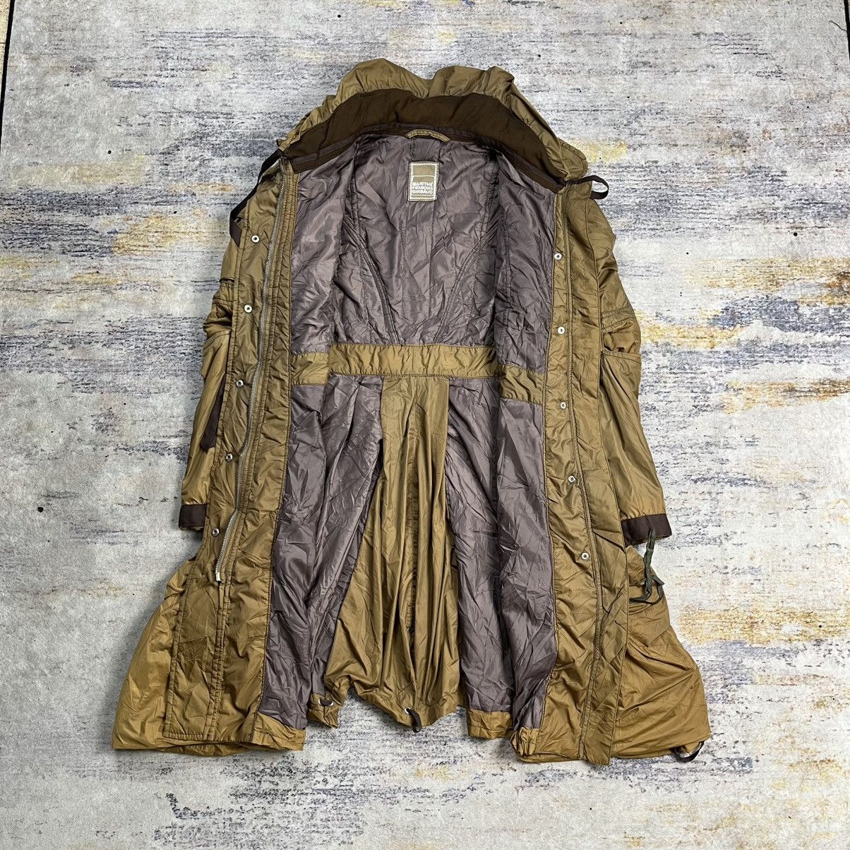 Marithe + Francois Girbaud × Vintage Marithe Francois Girbaud belted cargo bondage coat jacket Size M / US 6-8 / IT 42-44 - 13 Thumbnail