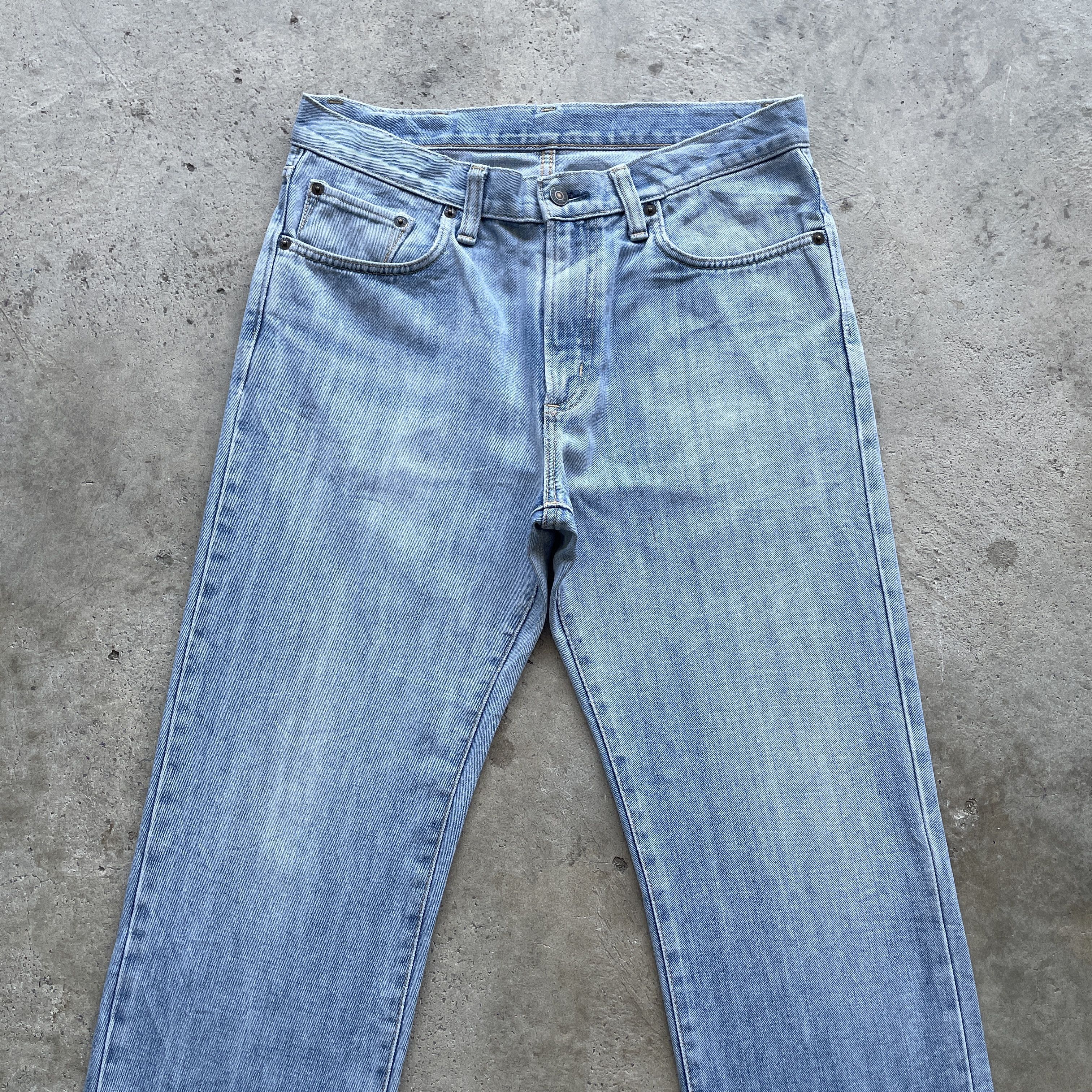 Edwin Vintage Edwin 403 Japan Denim Lightwashed Faded Jeans Pants Size US 32 / EU 48 - 3 Thumbnail