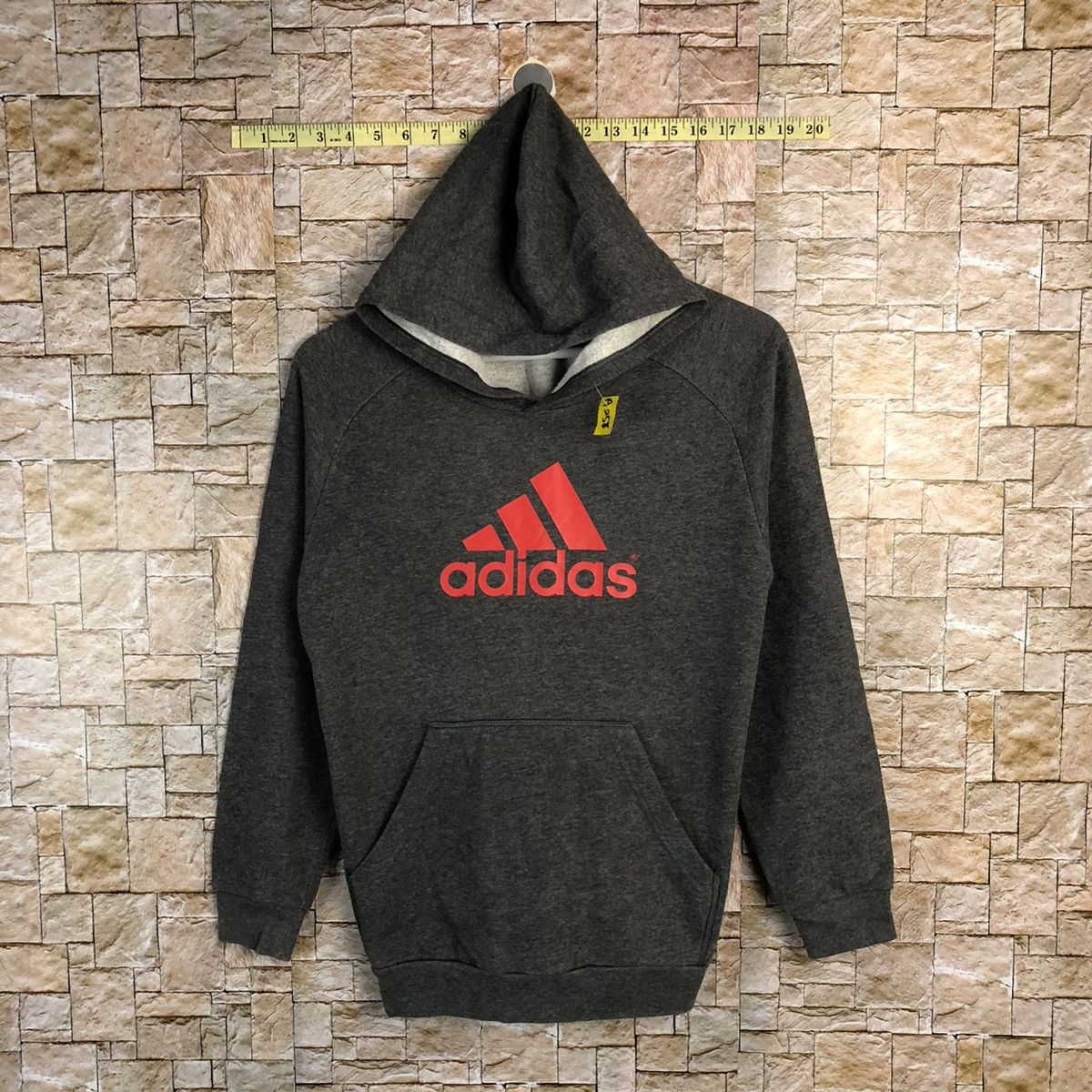 Adidas × Vintage Adidas Grey Hoodie #A258 Size US S / EU 44-46 / 1 - 1 Thumbnail