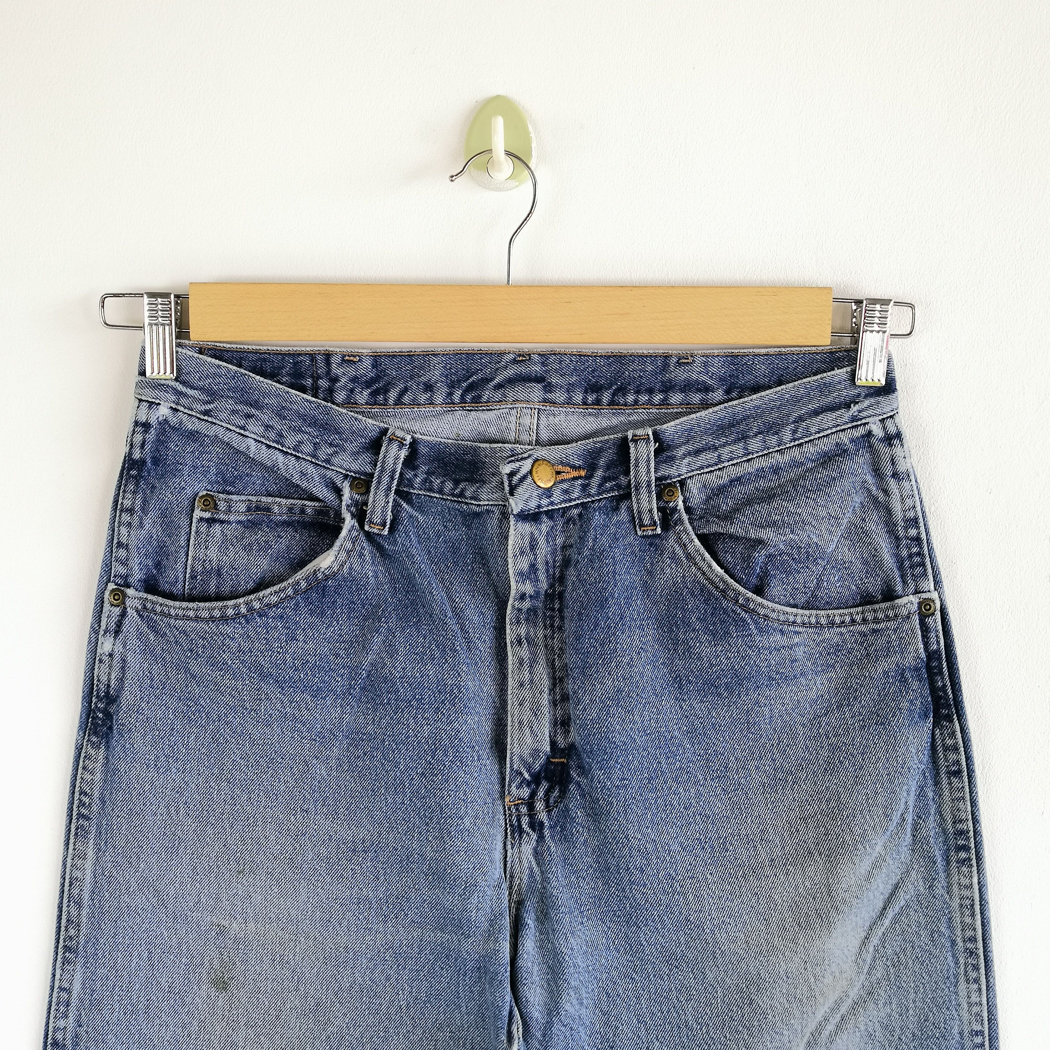 Wrangler Vintage Wrangler Light Wash Jeans Wrangler Dirty Faded Denim Size US 32 / EU 48 - 5 Thumbnail