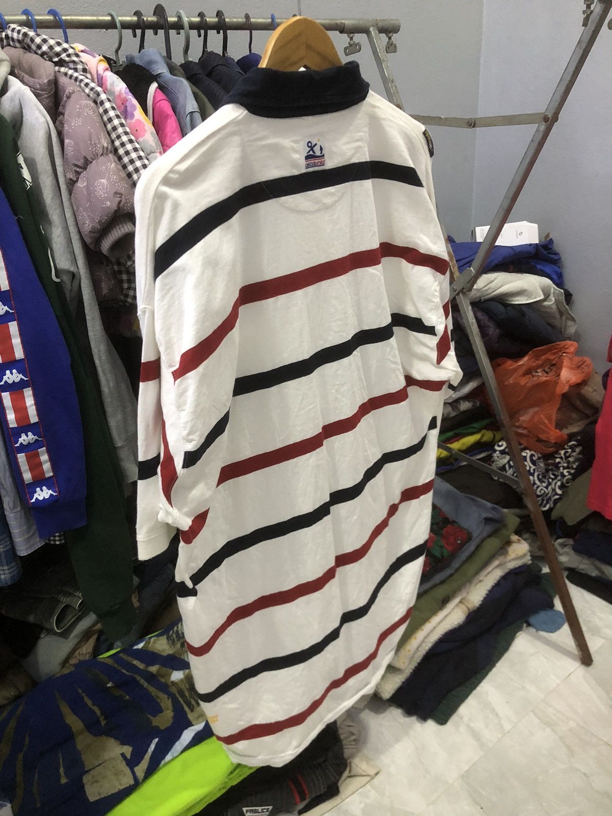 Akademiks Vintage Akademiks Naval Rugby Polo (USS 0100-964) Size US XL / EU 56 / 4 - 11 Thumbnail