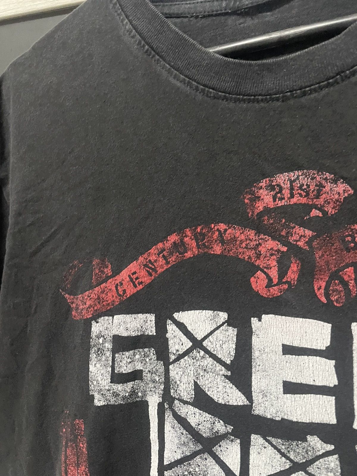 Band Tees × Vintage Vintage 2000s Green Day 21st Century Breakdown Faded T Shirt Size US XL / EU 56 / 4 - 5 Thumbnail