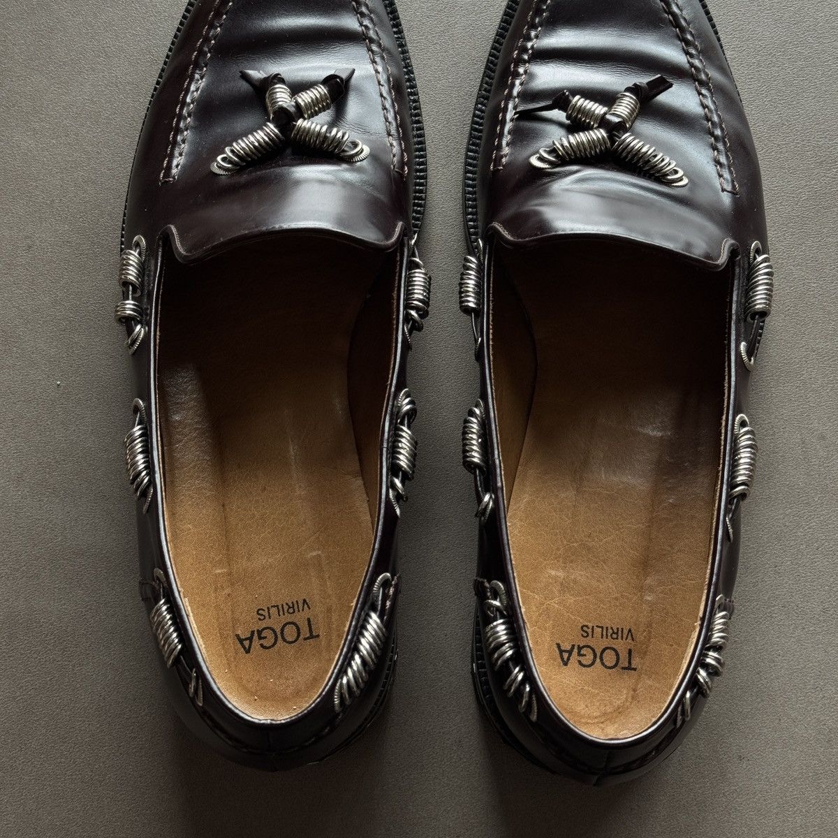 TOGA VIRILIS Toga Virilis metal decoration loafer Size US 12.5 / EU 45-46 - 5 Thumbnail