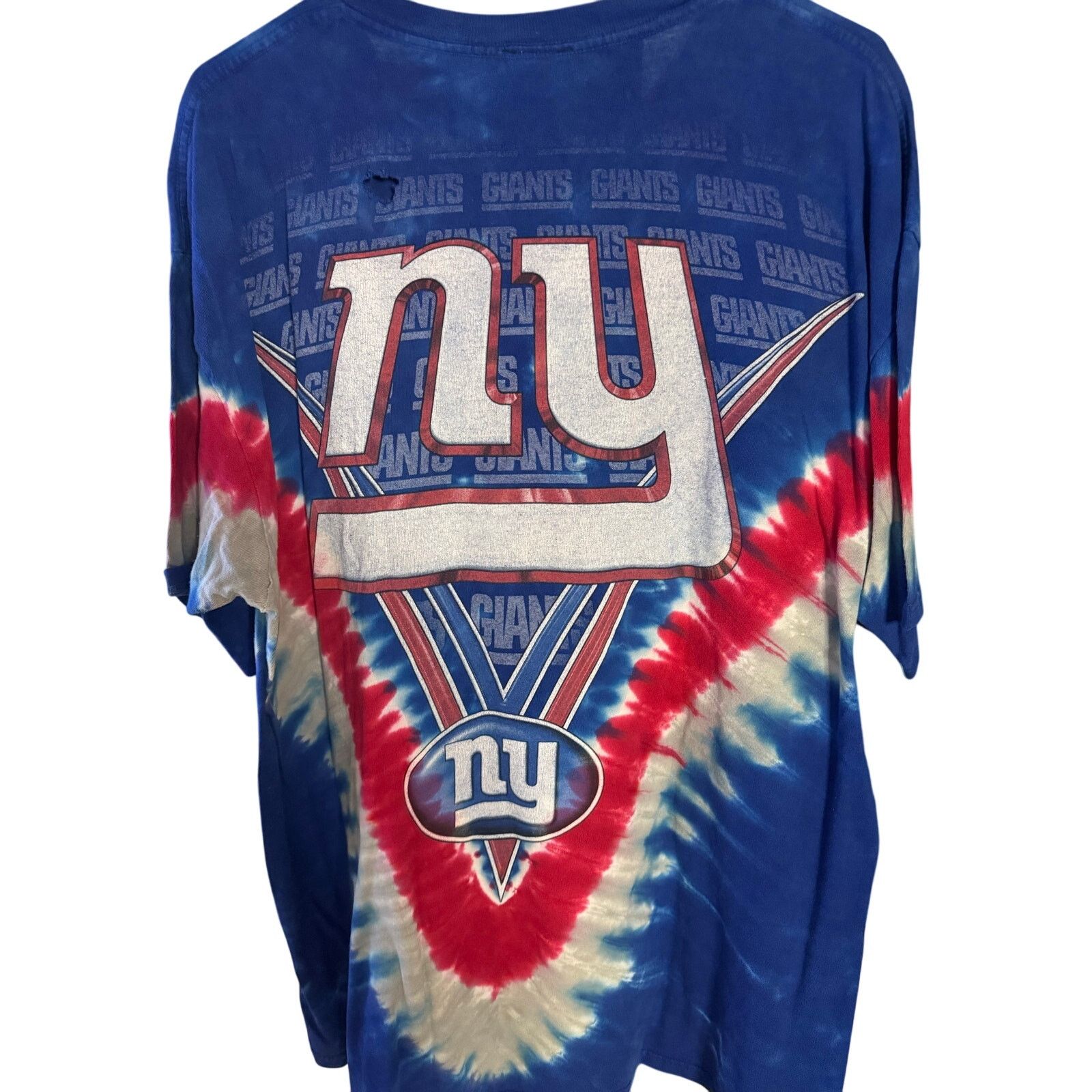 Majestic Vintage New York Giants Tie-Dye Tee Size US XL / EU 56 / 4 - 2 Thumbnail