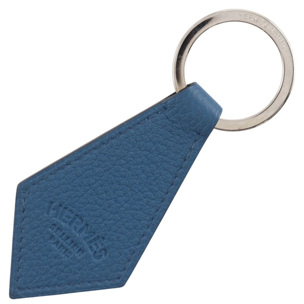 Hermes Hermes Hermes Portes Cles Tab Togo Key Holder Leather Key Chain DUTY FREE for USA Size ONE SIZE - 1 Thumbnail