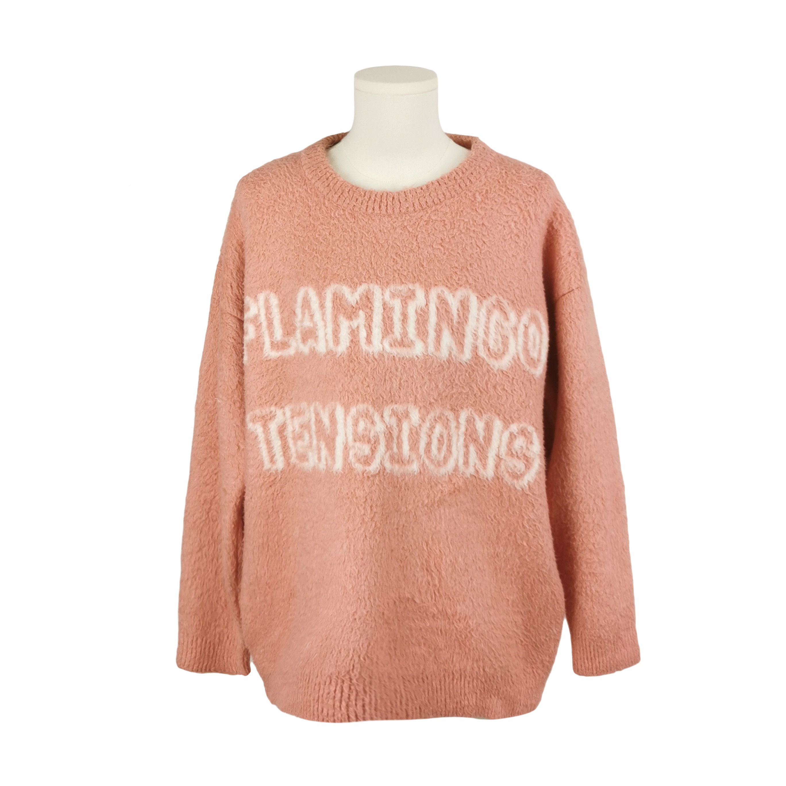 Celine Celine Flamingo Tensions Logo Sweater Size M Size US M / EU 48-50 / 2 - 1 Thumbnail