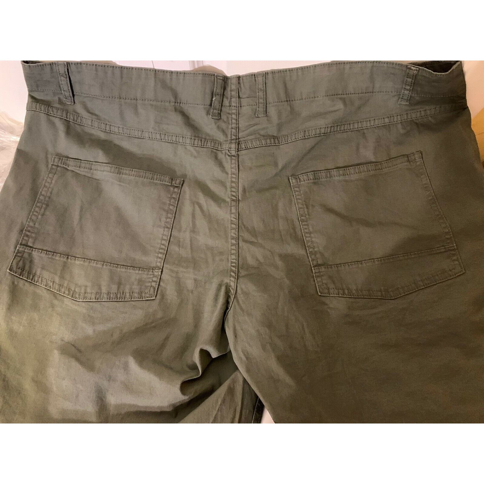 Other New No Boundaries Men's Sz 46 Green Stretch Flat Front Short Size US 44 / EU 60 - 6 Thumbnail