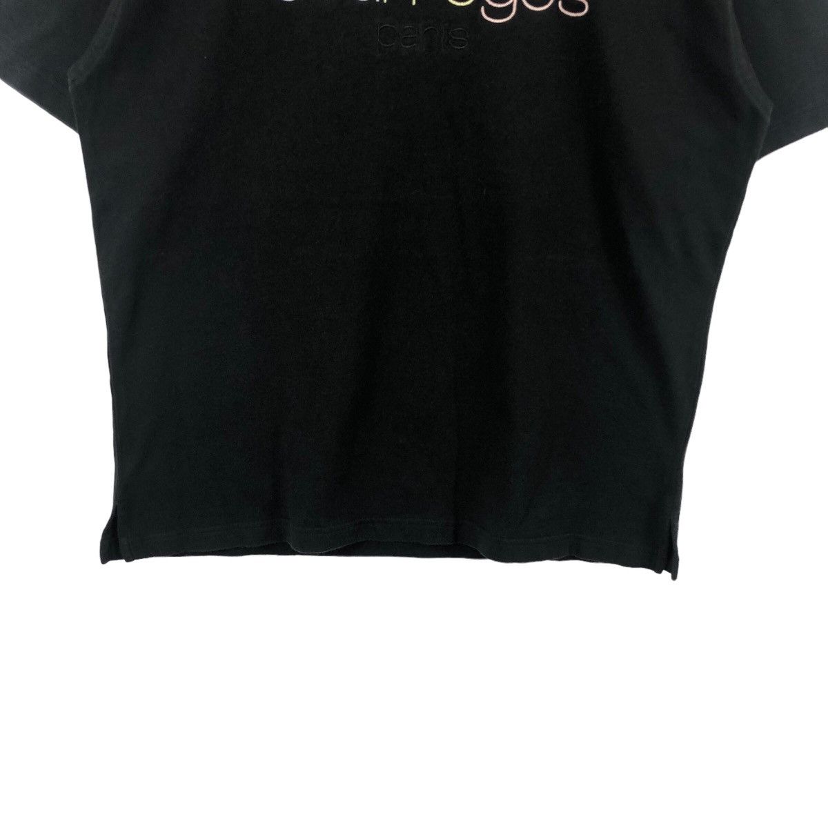Courreges × Vintage Pick!! Vtg COURREGES Big Spellout Embroidery Top Tee Tshirt Size US L / EU 52-54 / 3 - 4 Thumbnail