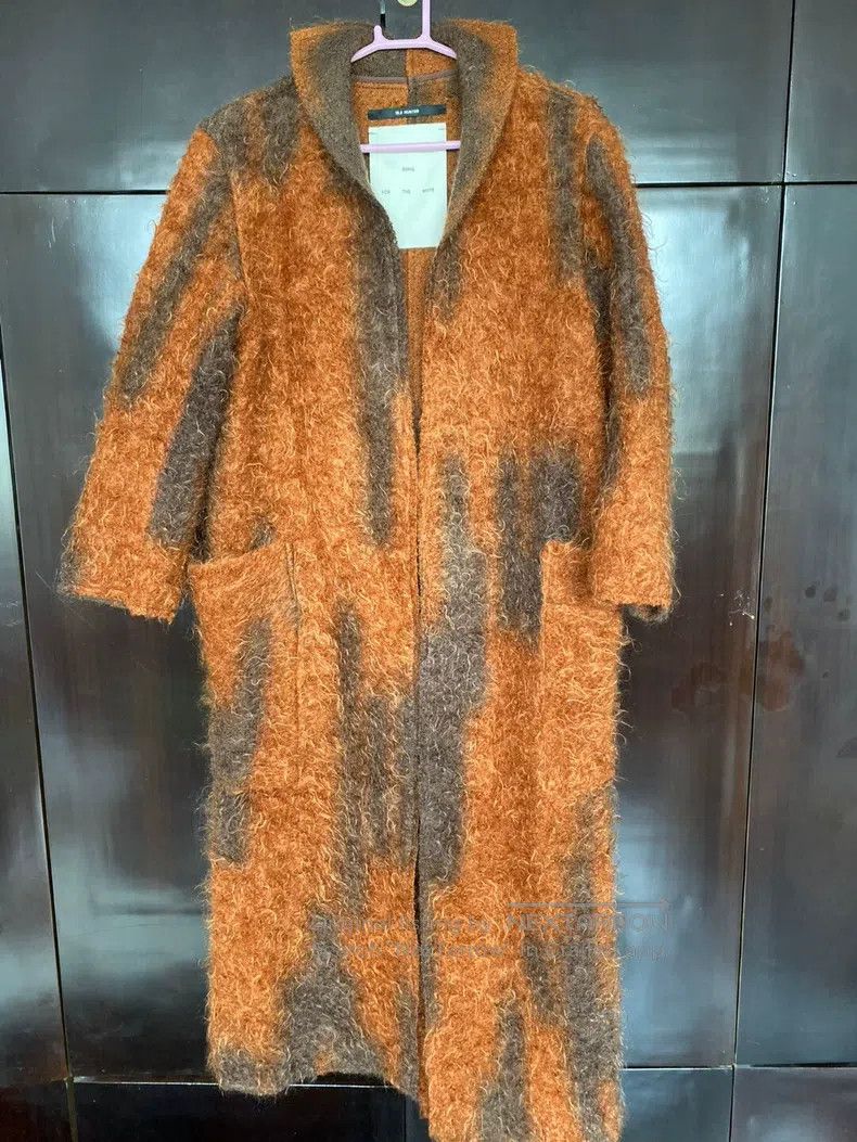 Song For The Mute SONG FOR THE MUTE Mahogany fur coat Size XS / US 0-2 / IT 36-38 - 2 Thumbnail