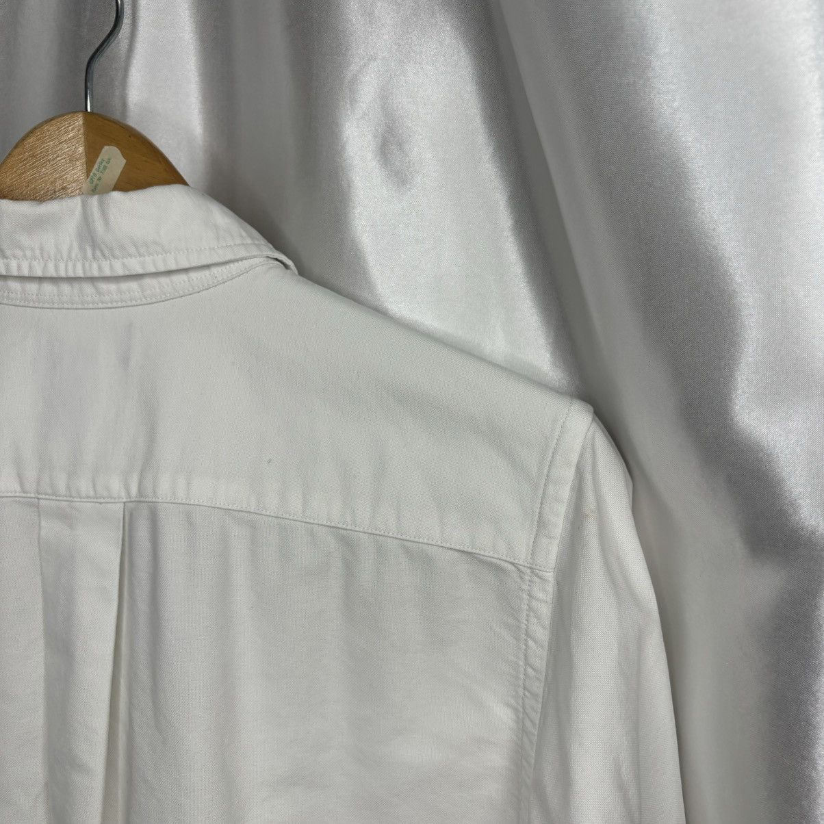 Polo Ralph Lauren × Ralph Lauren White basic button up shirt long sleeved Ralph Lauren Logo Size S / US 4 / IT 40 - 15 Thumbnail