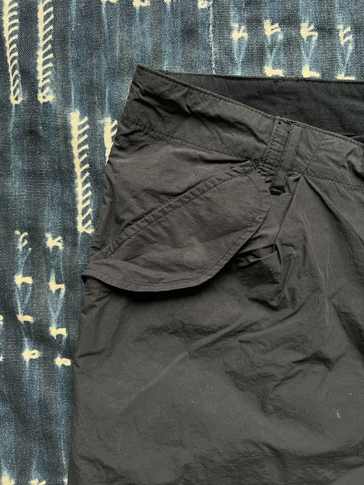Japanese Brand Gorpcore Stonewashed Nylon M65 Track Pants Size US 32 / EU 48 - 4 Thumbnail
