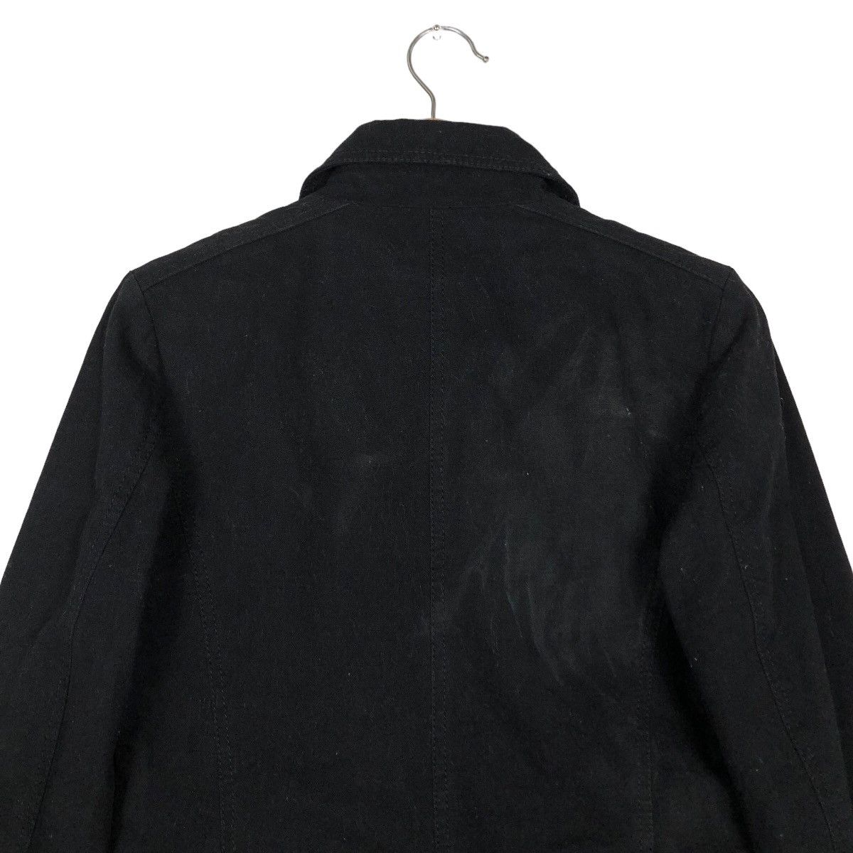 Japanese Brand 🔥Rich Black Cargo Cropped Jacket Macphee Issey Miyake Size US M / EU 48-50 / 2 - 9 Thumbnail