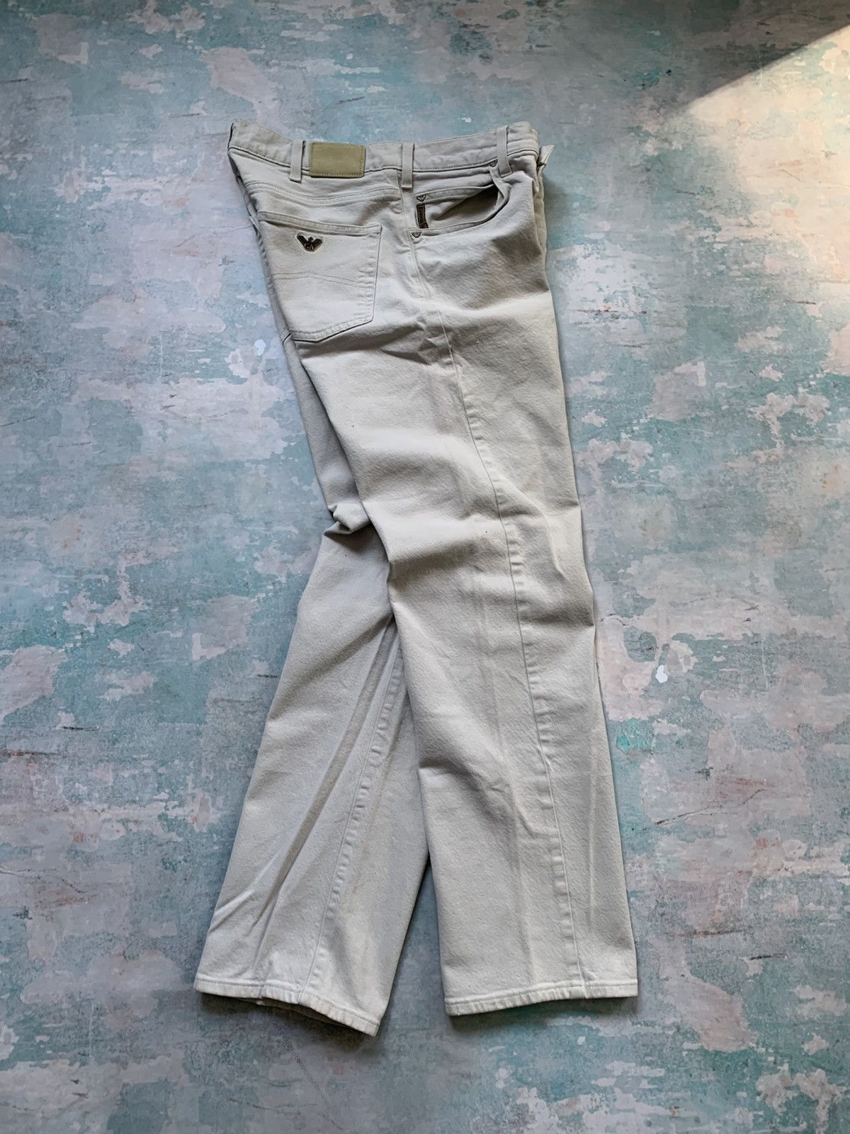 Armani Armani Jeans Y2K Eco-Wash Casual Denim Pants Hype 2000s Size US 34 / EU 50 - 21 Thumbnail