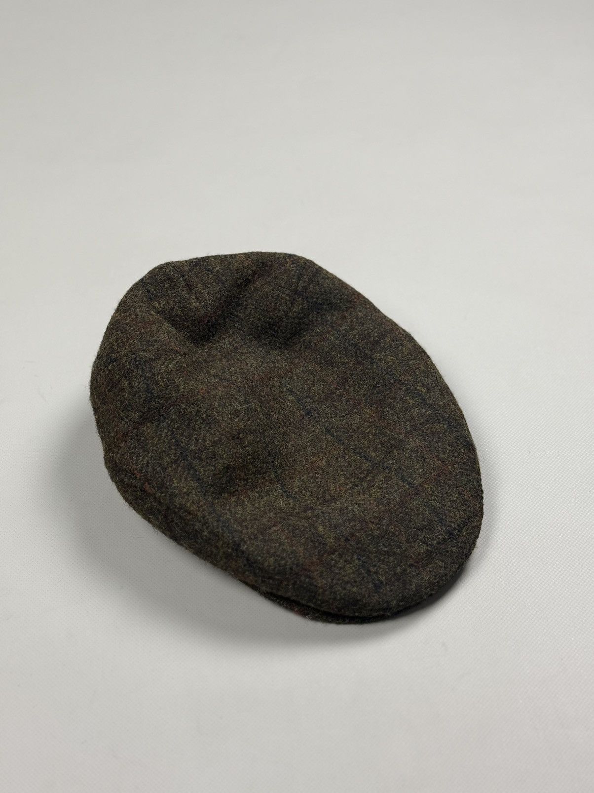 Harris Tweed Harris Tweed Wool Earflaps Flat Cap Hat Size ONE SIZE - 4 Thumbnail
