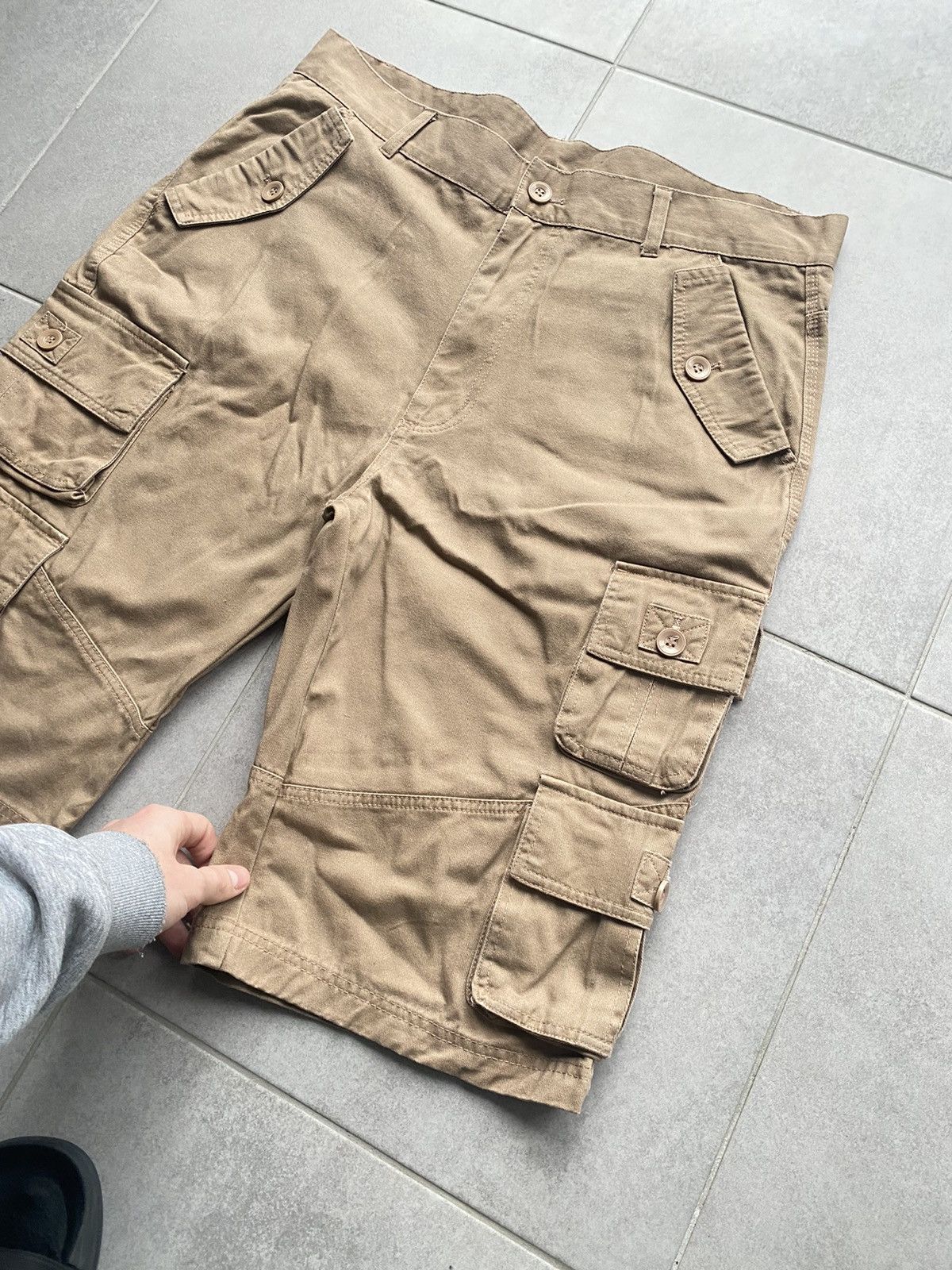 Vintage Vintage Cargo Shorts Size US 33 - 3 Thumbnail