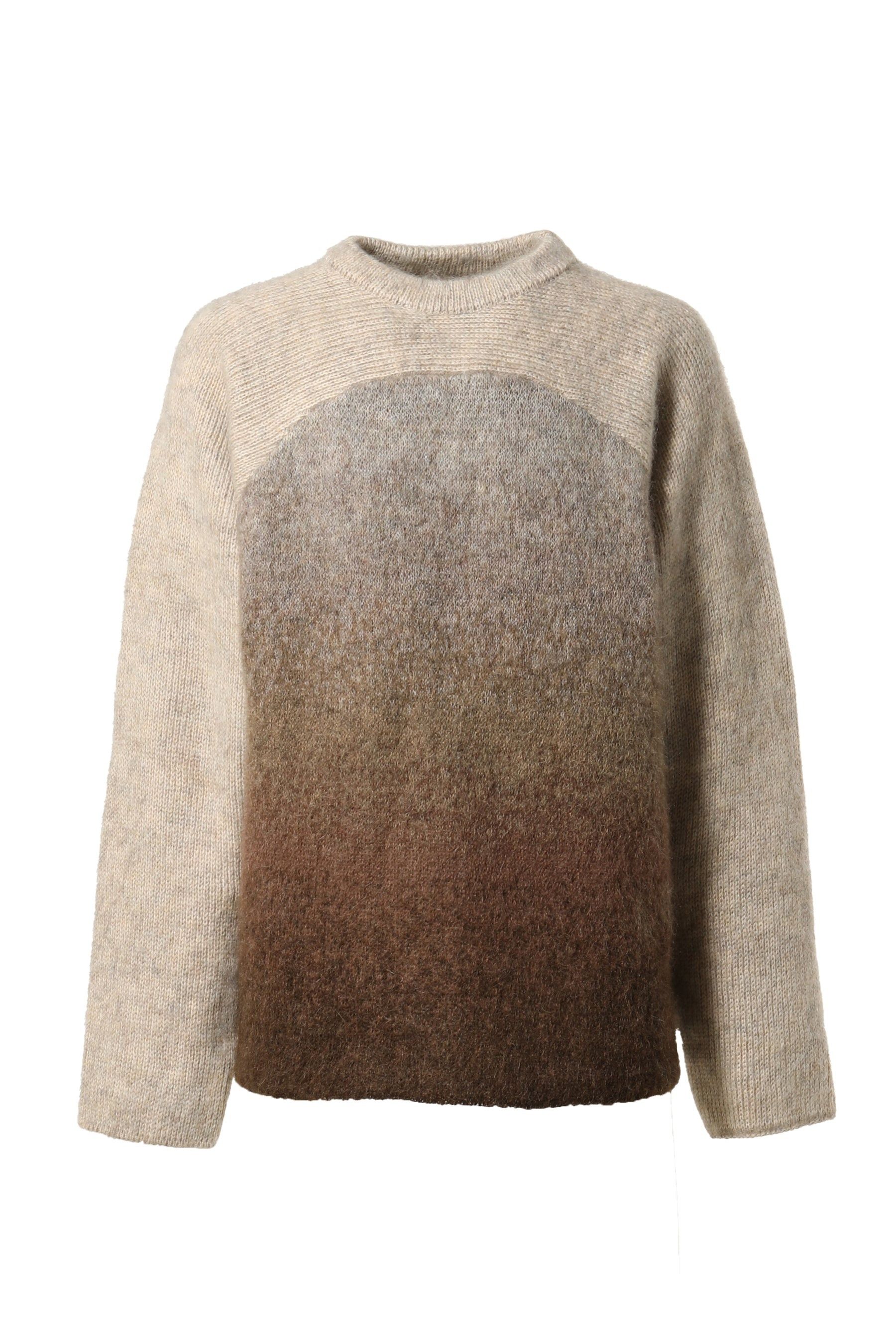 ERL o1mle0724 Gradient Rainbow Sweaters in Brown Size US M / EU 48-50 / 2 - 1 Thumbnail