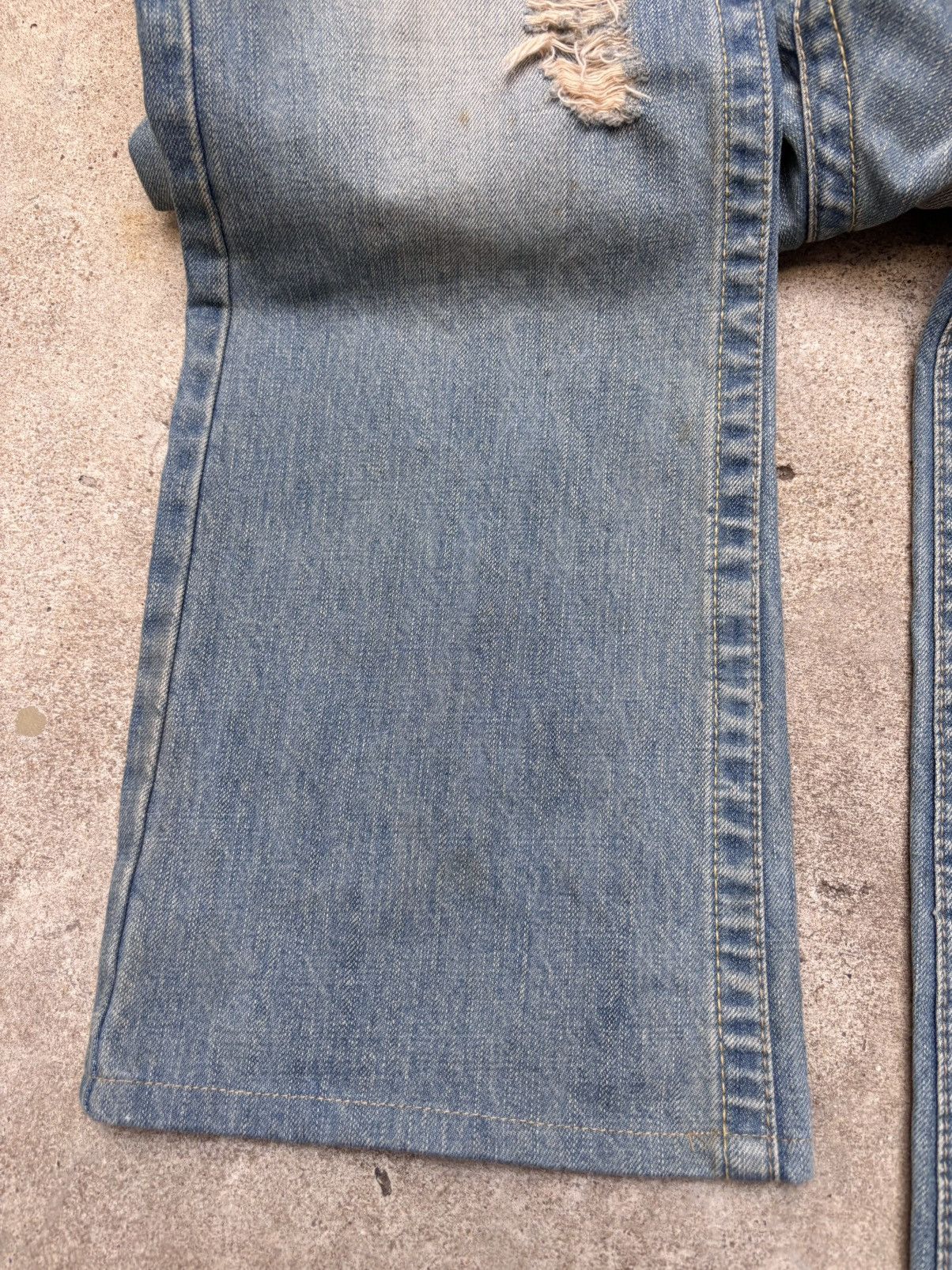Le Grande Bleu (L.G.B.) RED PEPPER Indian Boot Cut Flared Jeans Denim Size 33 Size US 33 - 25 Thumbnail