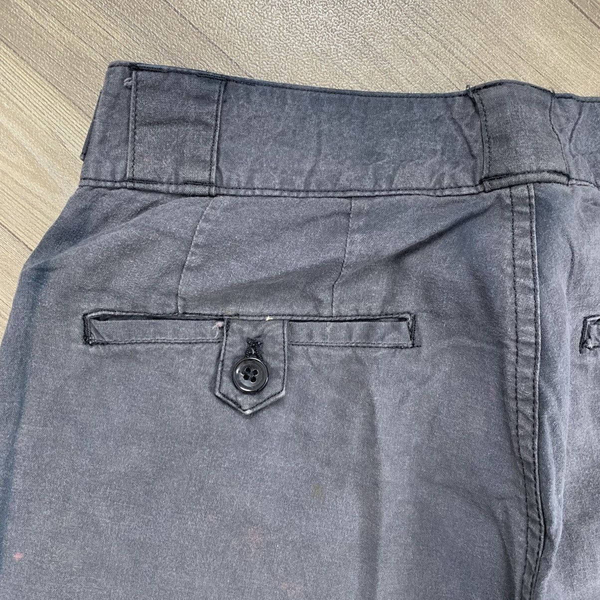 Comme des Garcons × Comme des Garcons Homme × Junya Watanabe Comme des Garcons Homme Washed Black Chino Pants Size US 27 - 15 Thumbnail