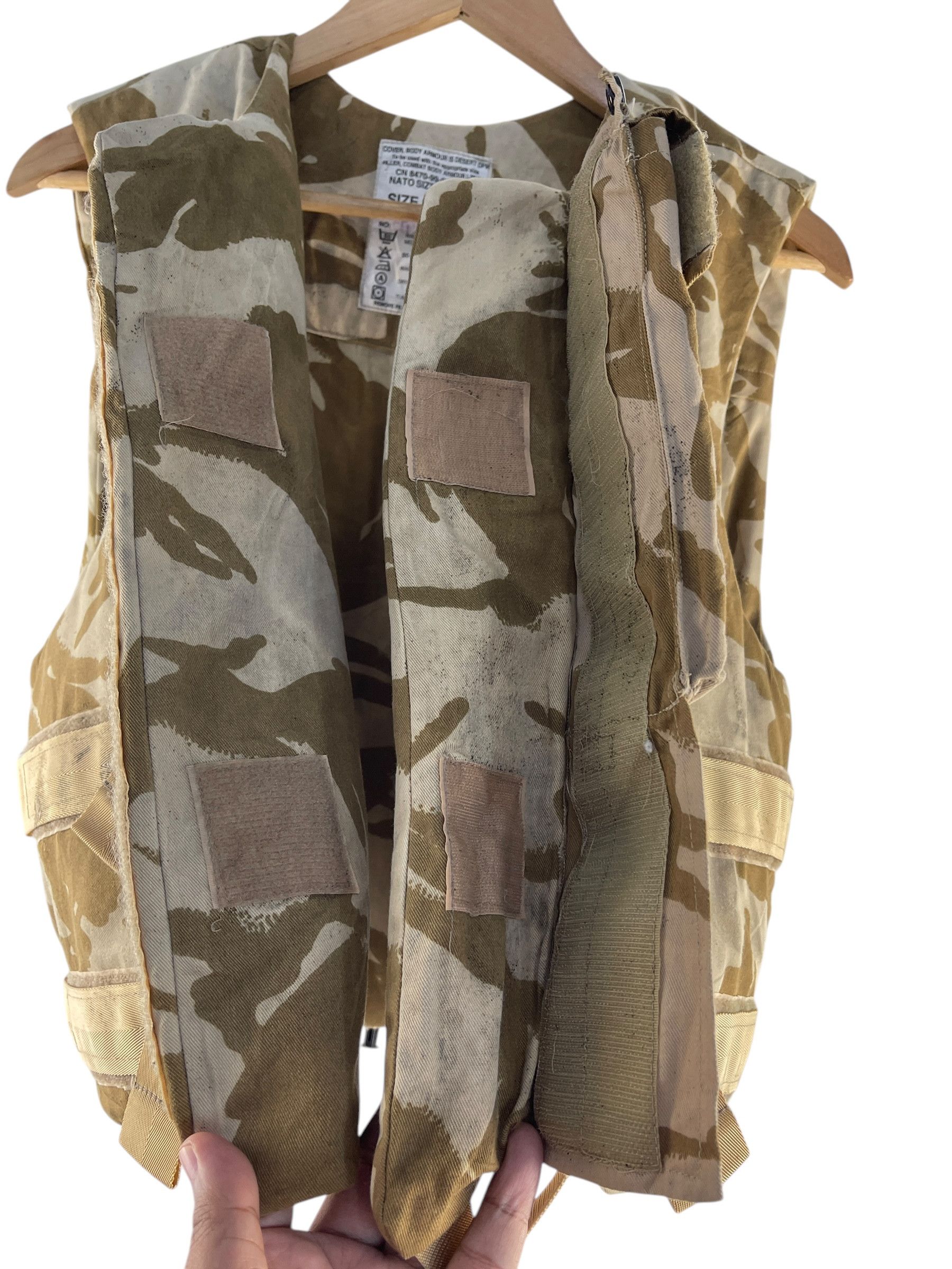 Other Vintage Combat Body Armour Military Camo Vest Size US S / EU 44-46 / 1 - 10 Thumbnail