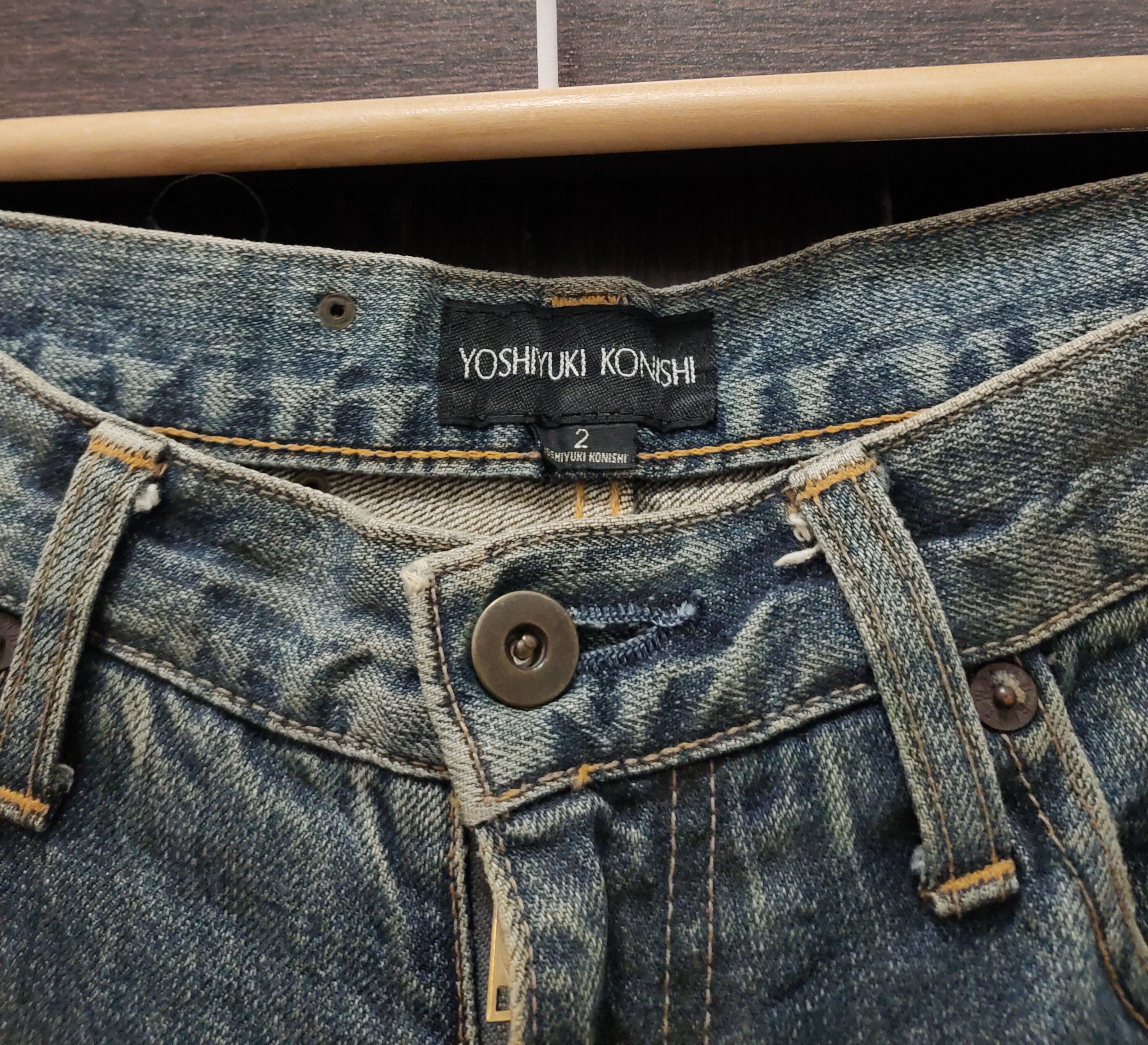 Yoshiyuki Konishi 💥Yoshiyuki Konishi Denim 💥 Size US 31 - 10 Thumbnail