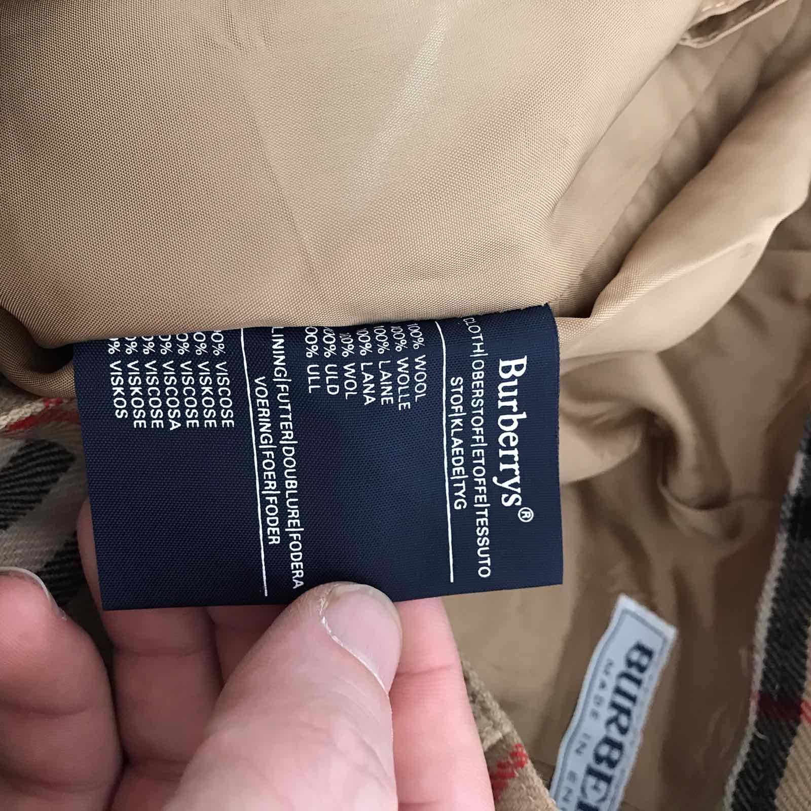 Burberry Vintage Burberrys Nova Check Beige Stretch Pleated Skirt Size 34" / US 12 / IT 48 - 8 Thumbnail