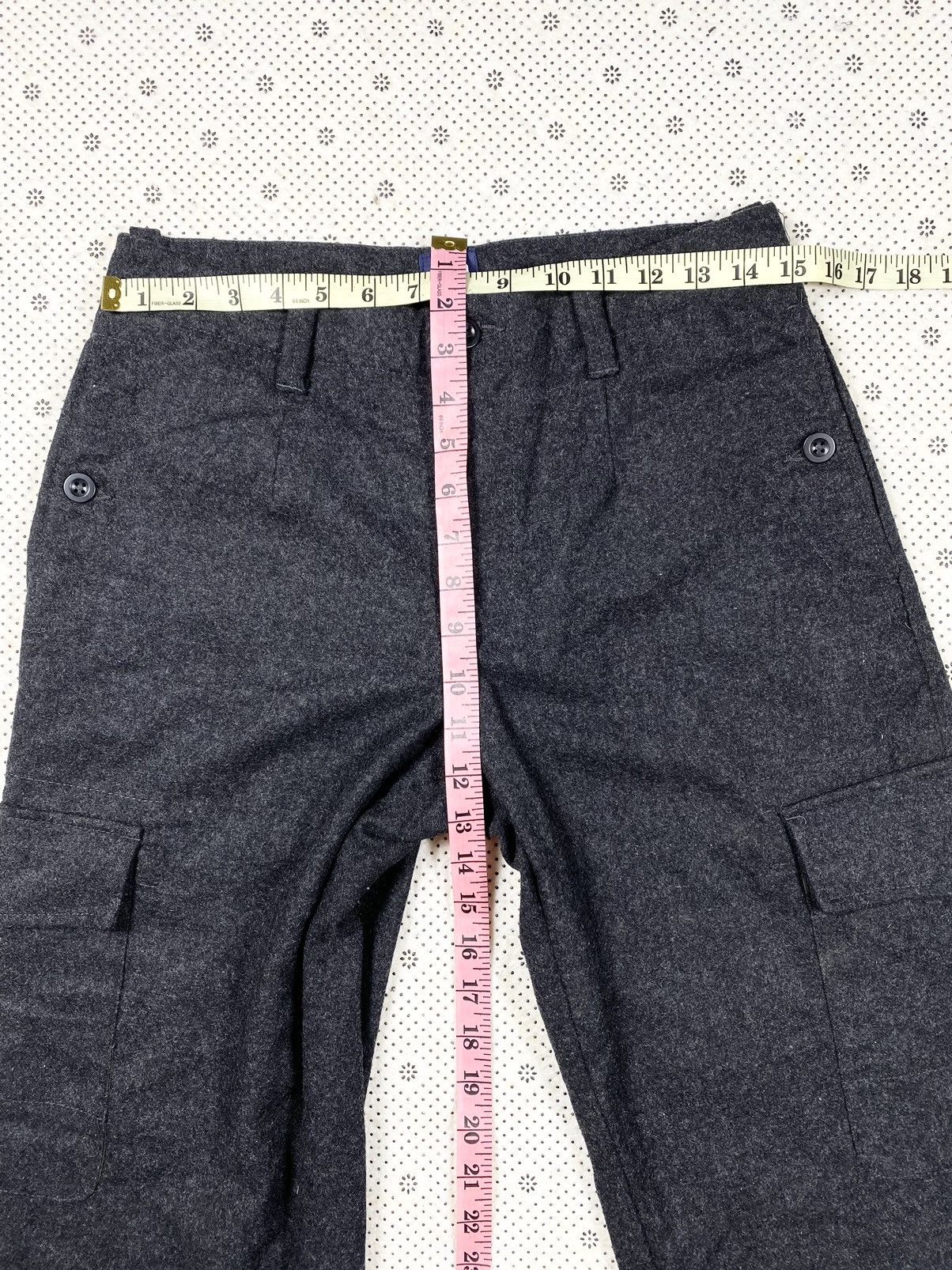 Gap Charcoal Black Wool Trouser Pant By GAP Size US 31 - 3 Thumbnail