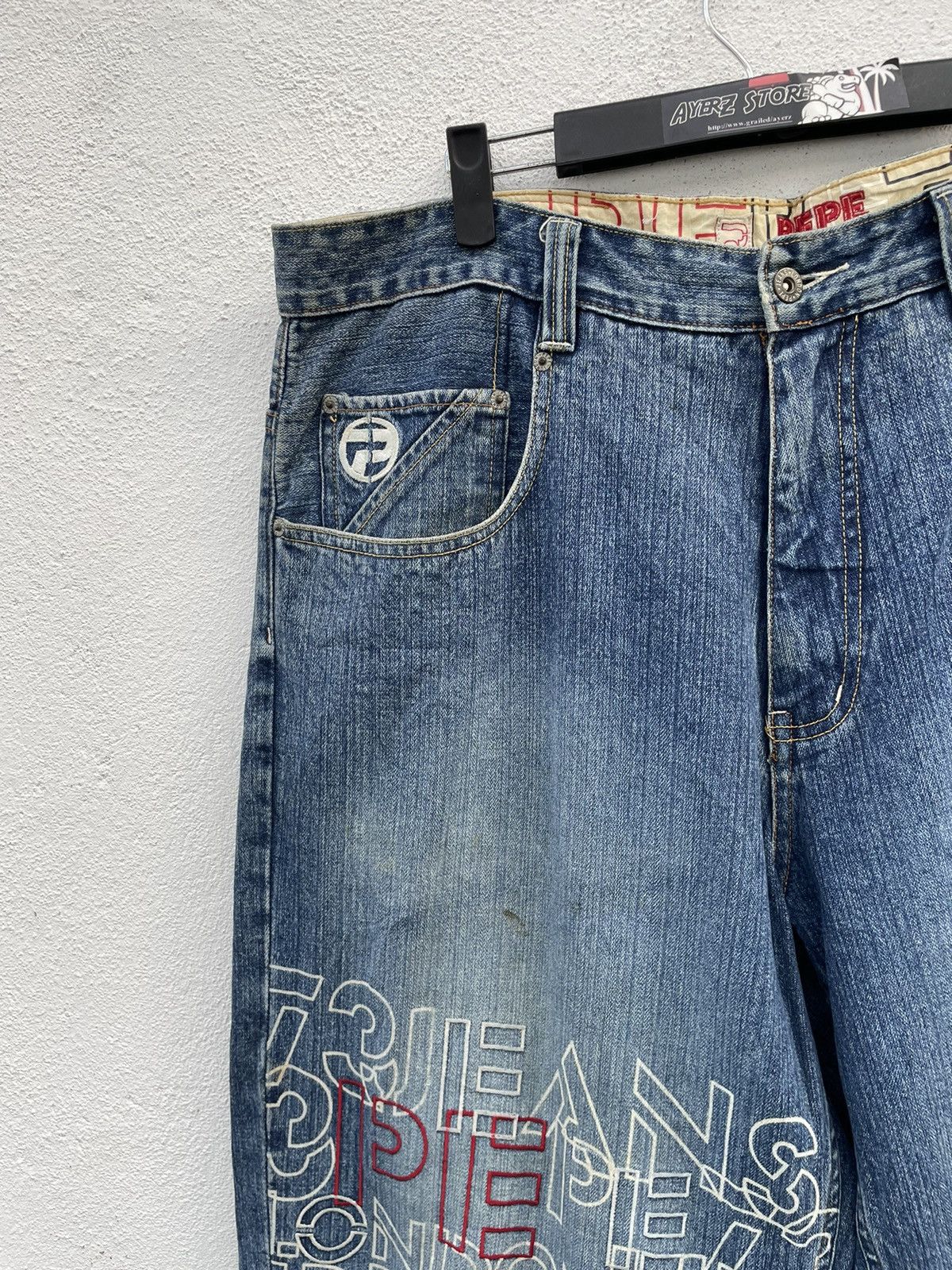 JNCO × Pepe Jeans Vintage PEPE JEANS Baggy Loose Jeans Size US 38 / EU 54 - 4 Thumbnail