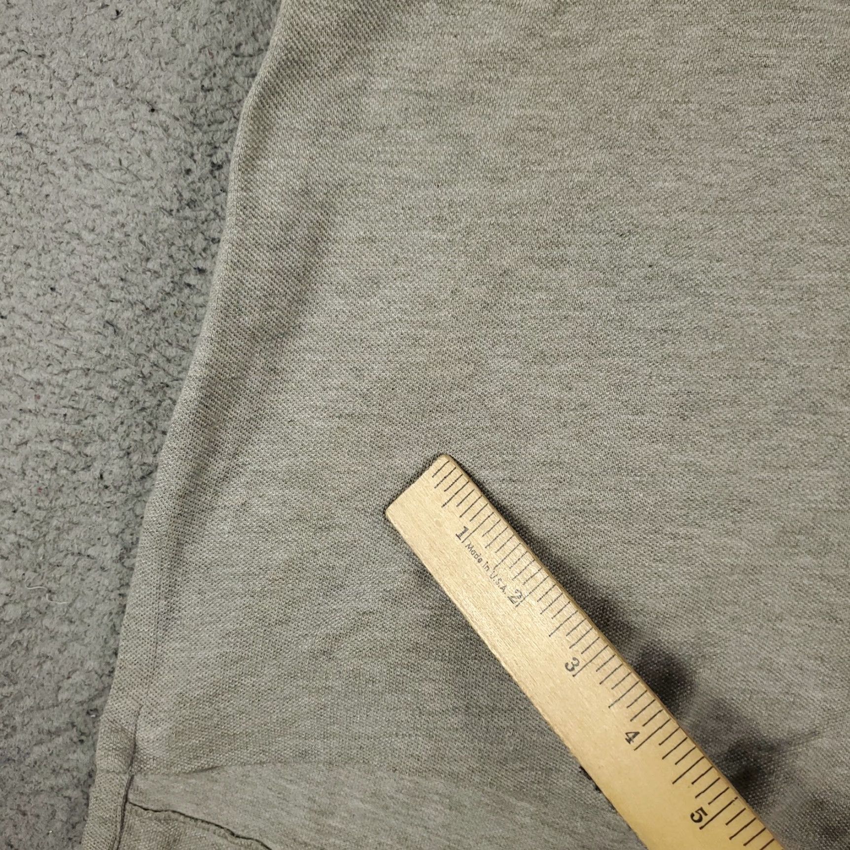 Ralph Lauren Ralph Lauren Polo Shirt Mens XL Gray Pony Short Sleeve Button-Front Collared Vintage-Style Casual Shirt Women? No gender specified. Size US XL / EU 56 / 4 - 4 Thumbnail