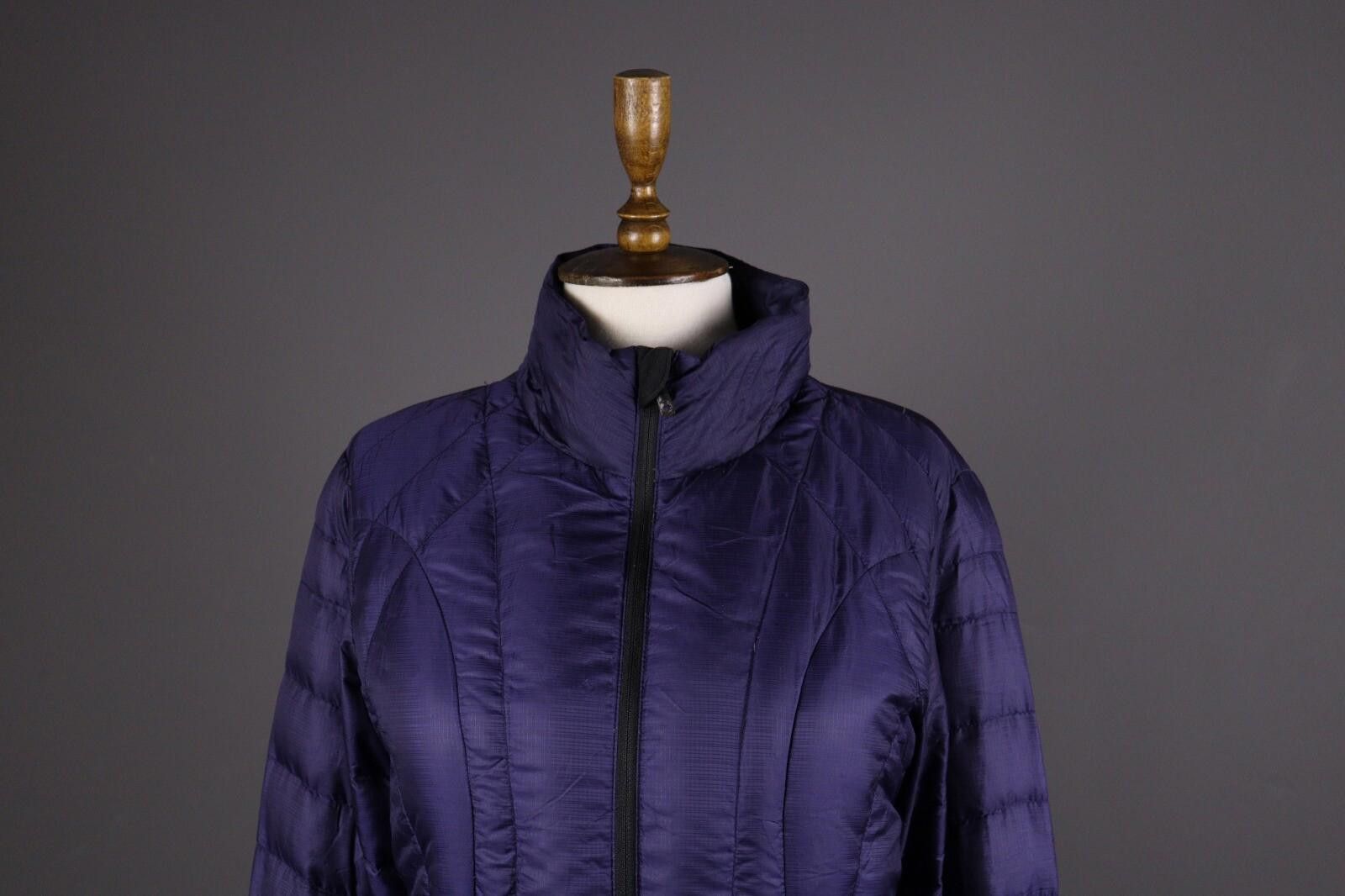 Oakley Oakley Regular Fit Blue Full Zip Quilted Down Jacket Size Size S / US 4 / IT 40 - 2 Thumbnail
