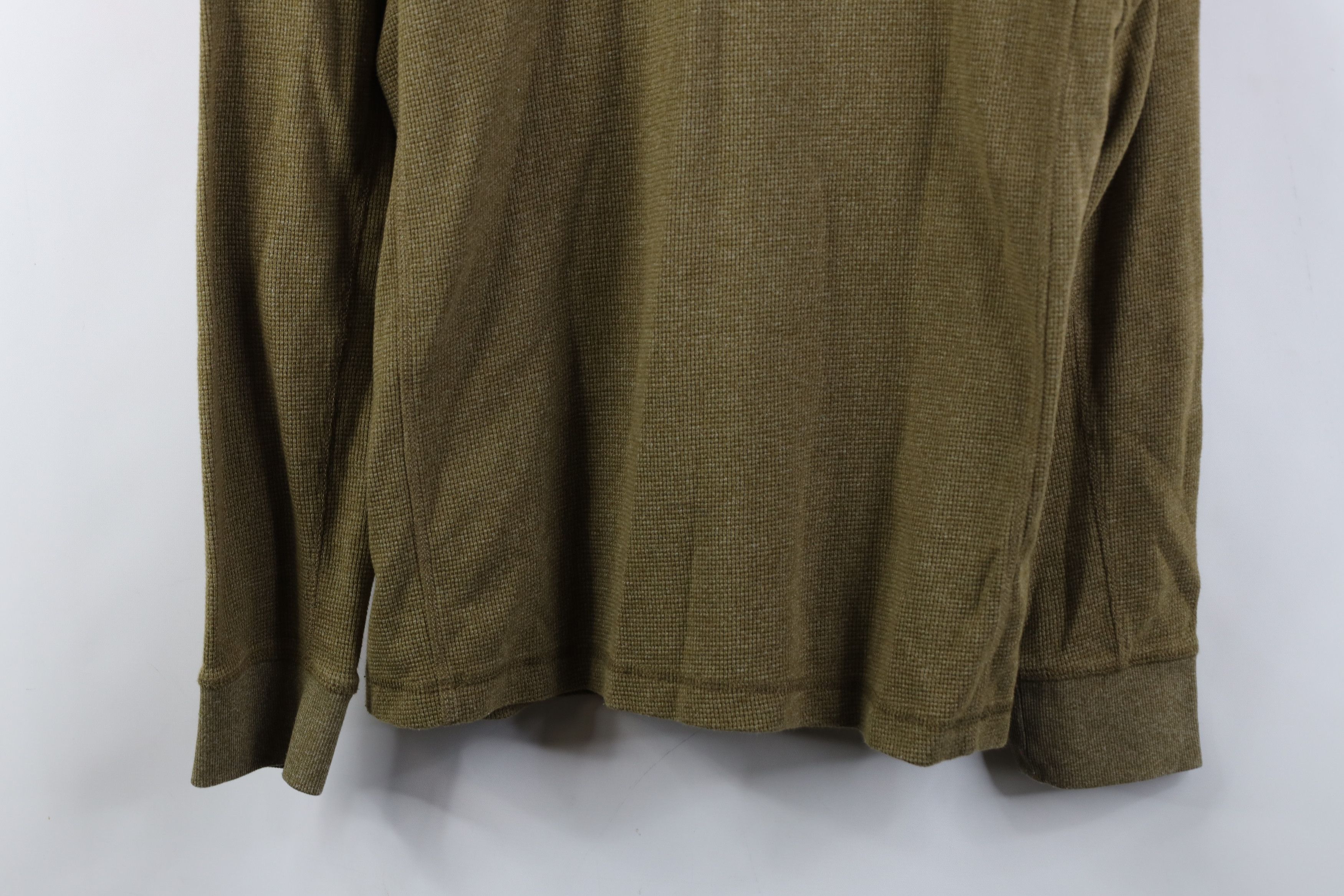 Eddie Bauer Vintage Y2K Eddie Bauer Knit Long Sleeve Henley T-Shirt Size US L / EU 52-54 / 3 - 3 Thumbnail