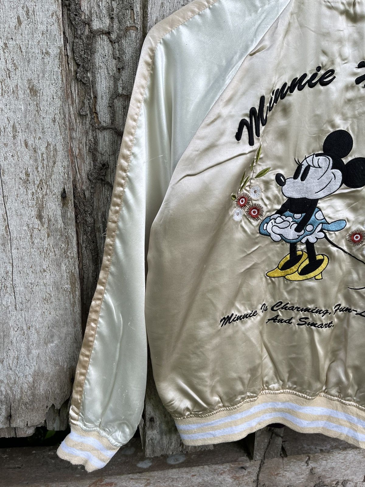 Disney Vintage Walt Disney Minnie Mouse Sukajan Jacket Size S / US 4 / IT 40 - 9 Thumbnail