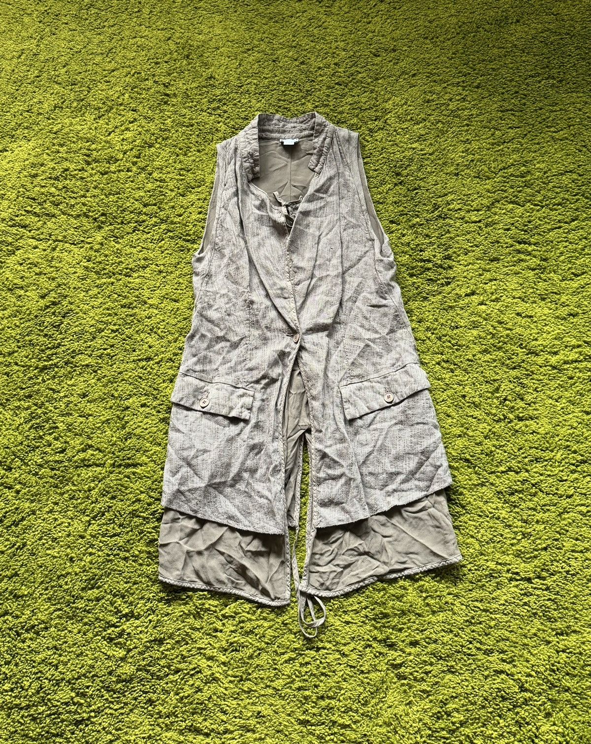Transit × Transit Uomo Transit par-such avant garde long vest Size S / US 4 / IT 40 - 1 Thumbnail