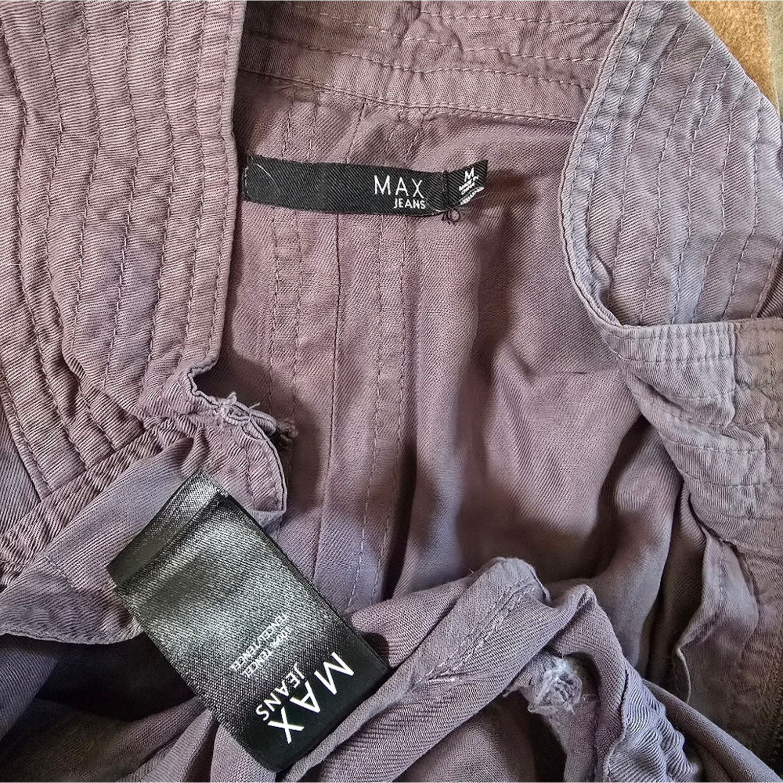 Other Grey | MAX JEANS | Utility Zip Up Size M / US 6-8 / IT 42-44 - 3 Thumbnail