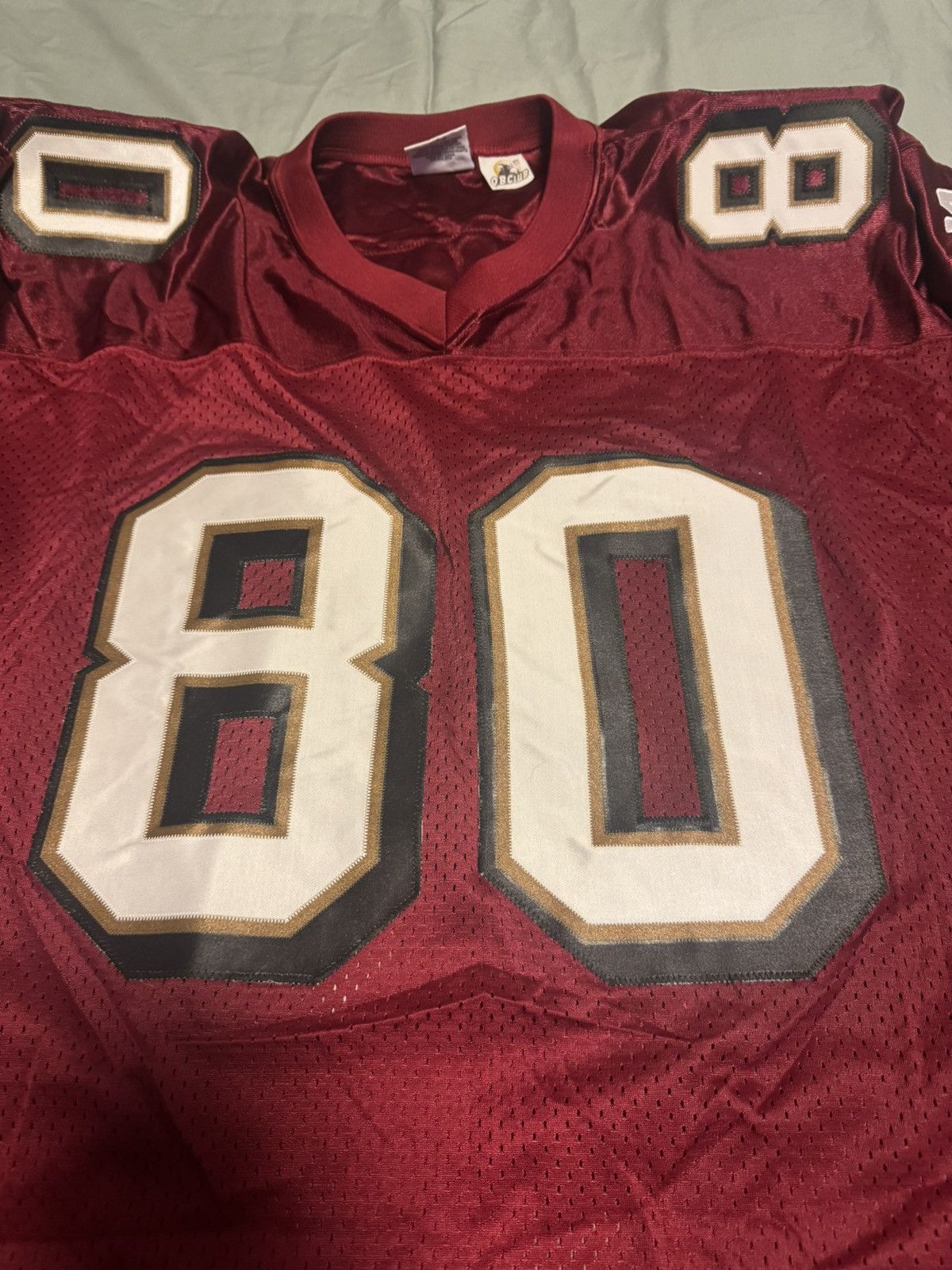 Starter SF 49ers Size 2XL Starter Jerry Rice Jersey QB Club Patch Size US XXL / EU 58 / 5 - 5 Thumbnail