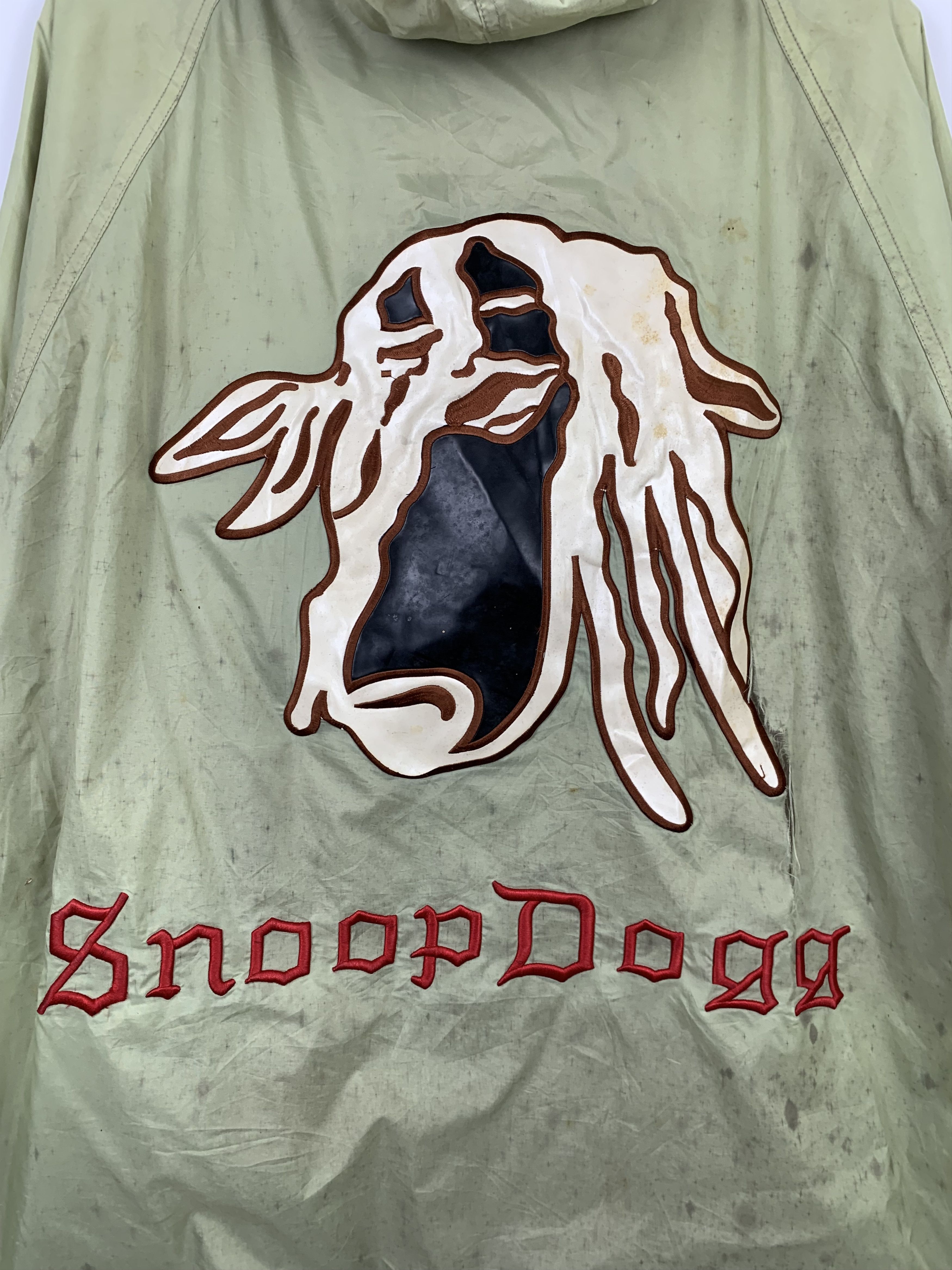 Snoop Dogg Vintage Snoop Dogg Hoodie Light Jacket J1296 Size US XL / EU 56 / 4 - 12 Thumbnail