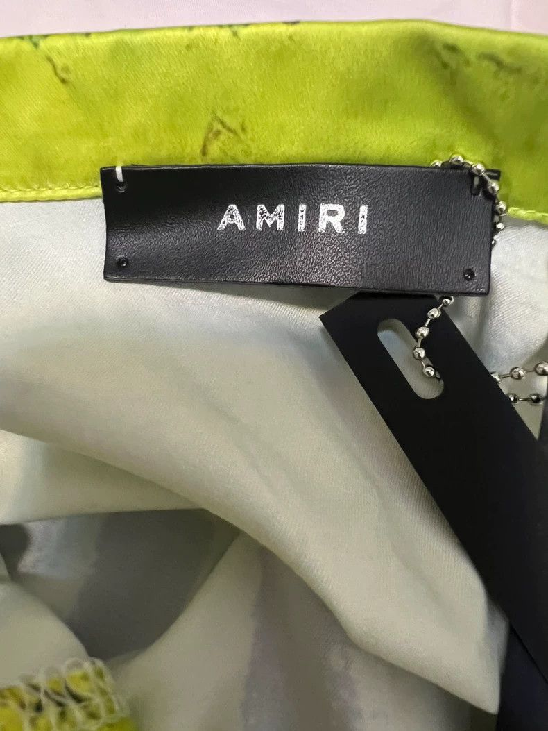 Amiri Amiri silk green shirt and shorts Size US XXL / EU 58 / 5 - 8 Thumbnail