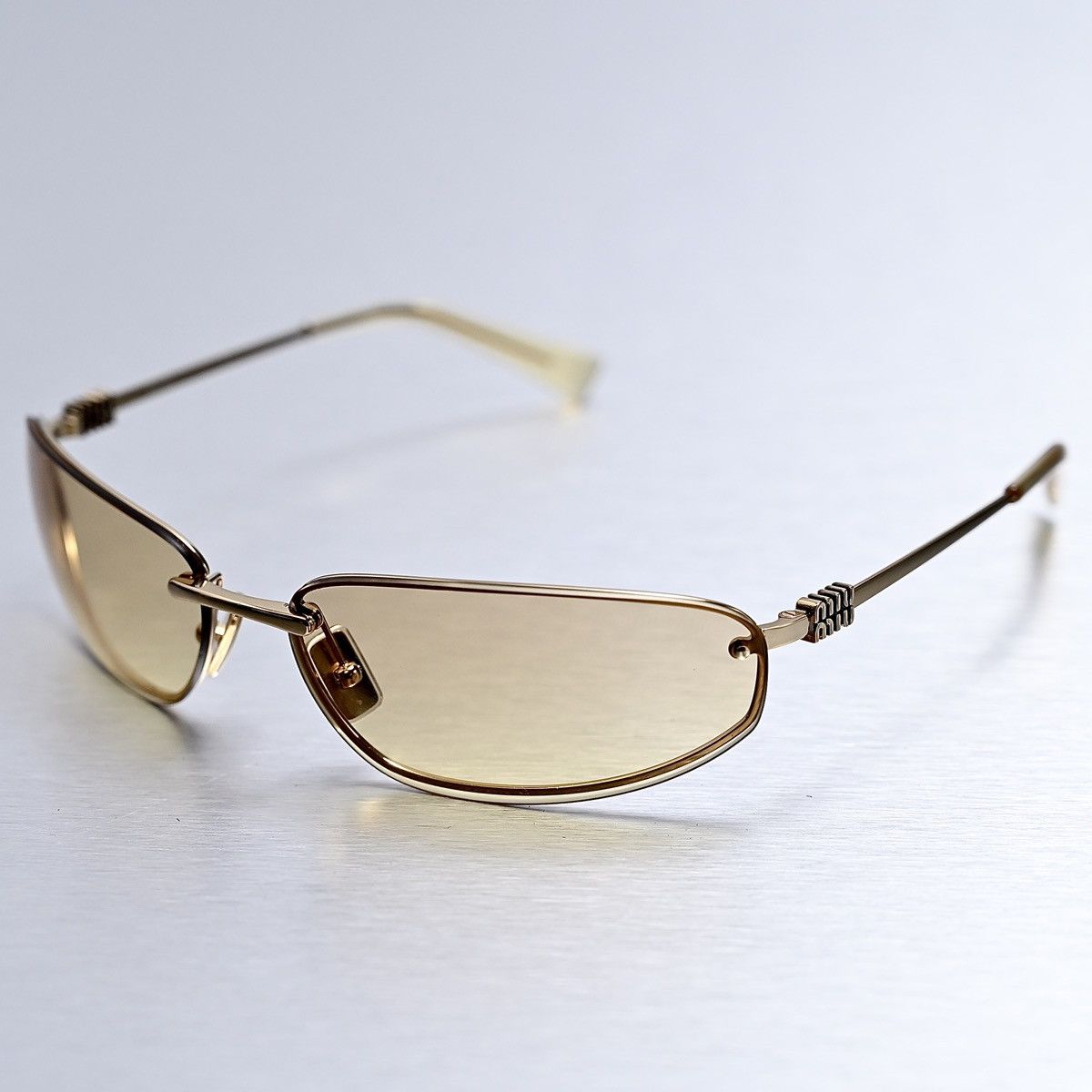 Miu Miu MIU MIU 0MU A50S SUNGLASSES Size ONE SIZE - 2 Thumbnail