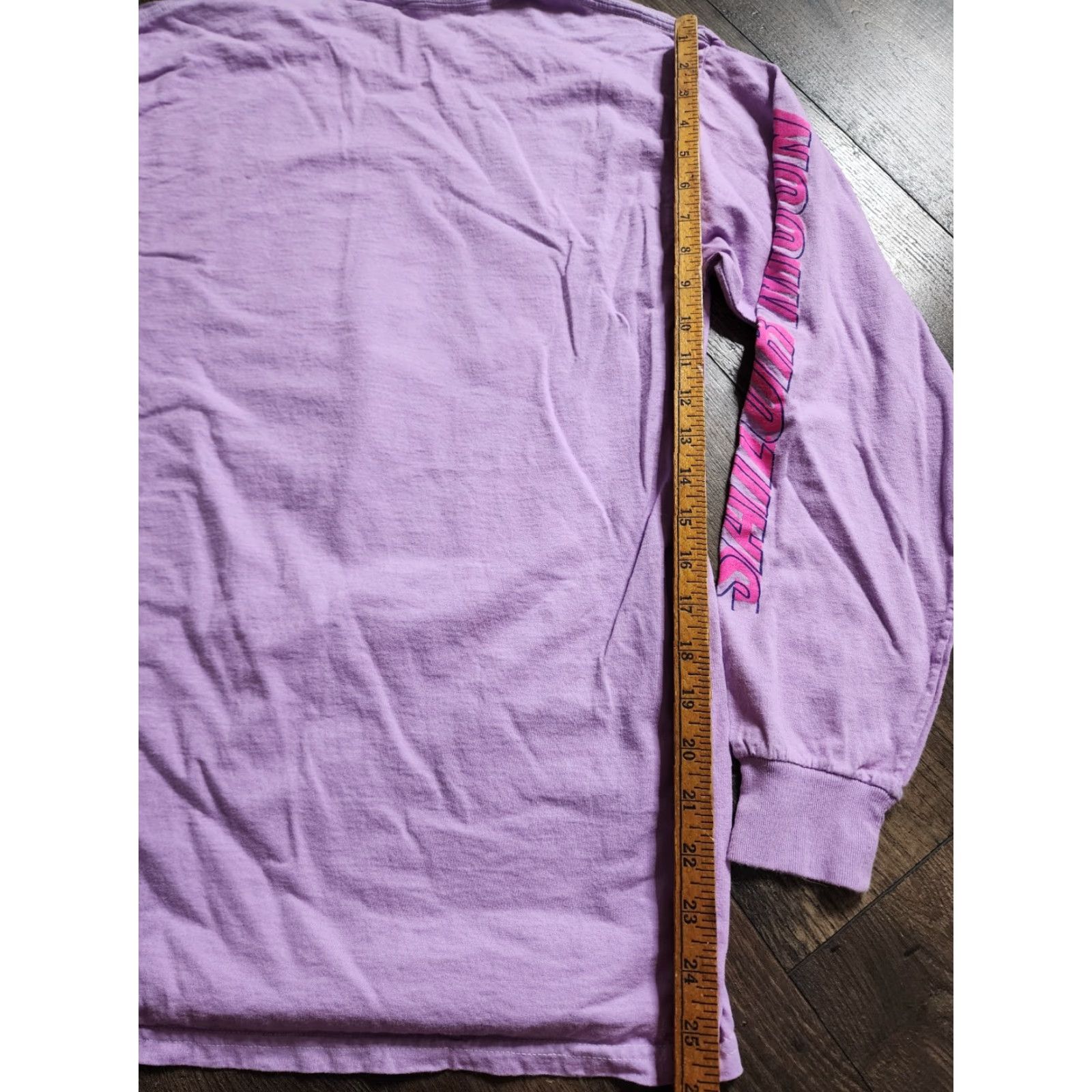 Vintage Womens T-Shirt Sailor Moon Long Sleeve Crew Neck Purple Cotton Basic Moon 90s Men/Women? Size S / US 4 / IT 40 - 2 Thumbnail