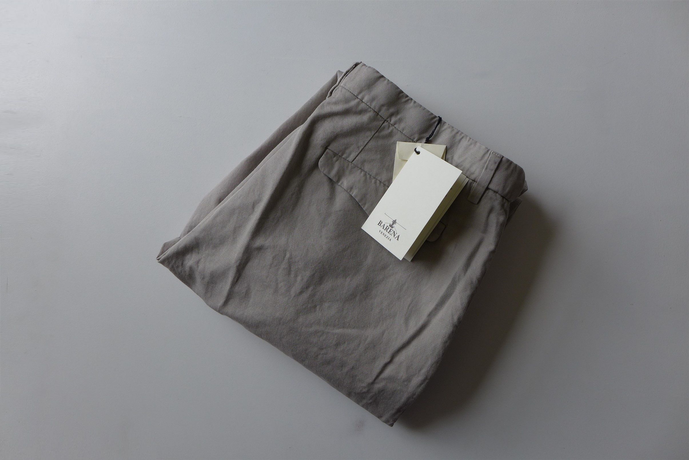 Barena Barena Masco Vignola Trousers -- Perla Cotton-Linen Size US 36 / EU 52 - 3 Thumbnail