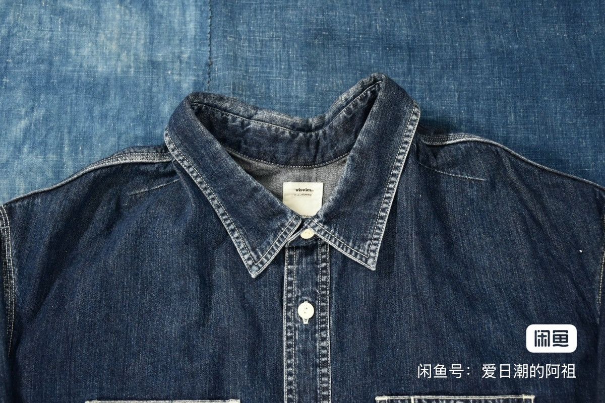 Visvim Visvim 20ss Lumber Shirt Damaged，size3 Size US L / EU 52-54 / 3 - 3 Thumbnail