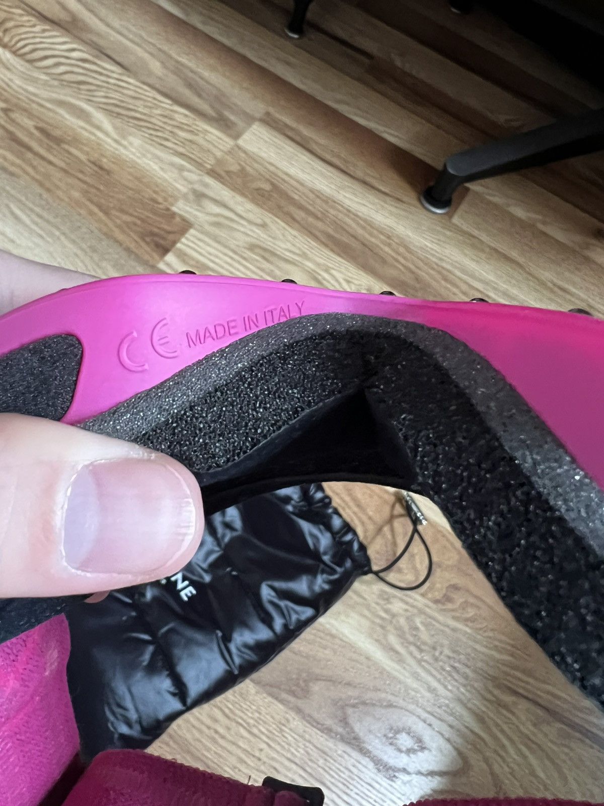 Celine Celine snowboard ski goggles pink Size ONE SIZE - 3 Thumbnail