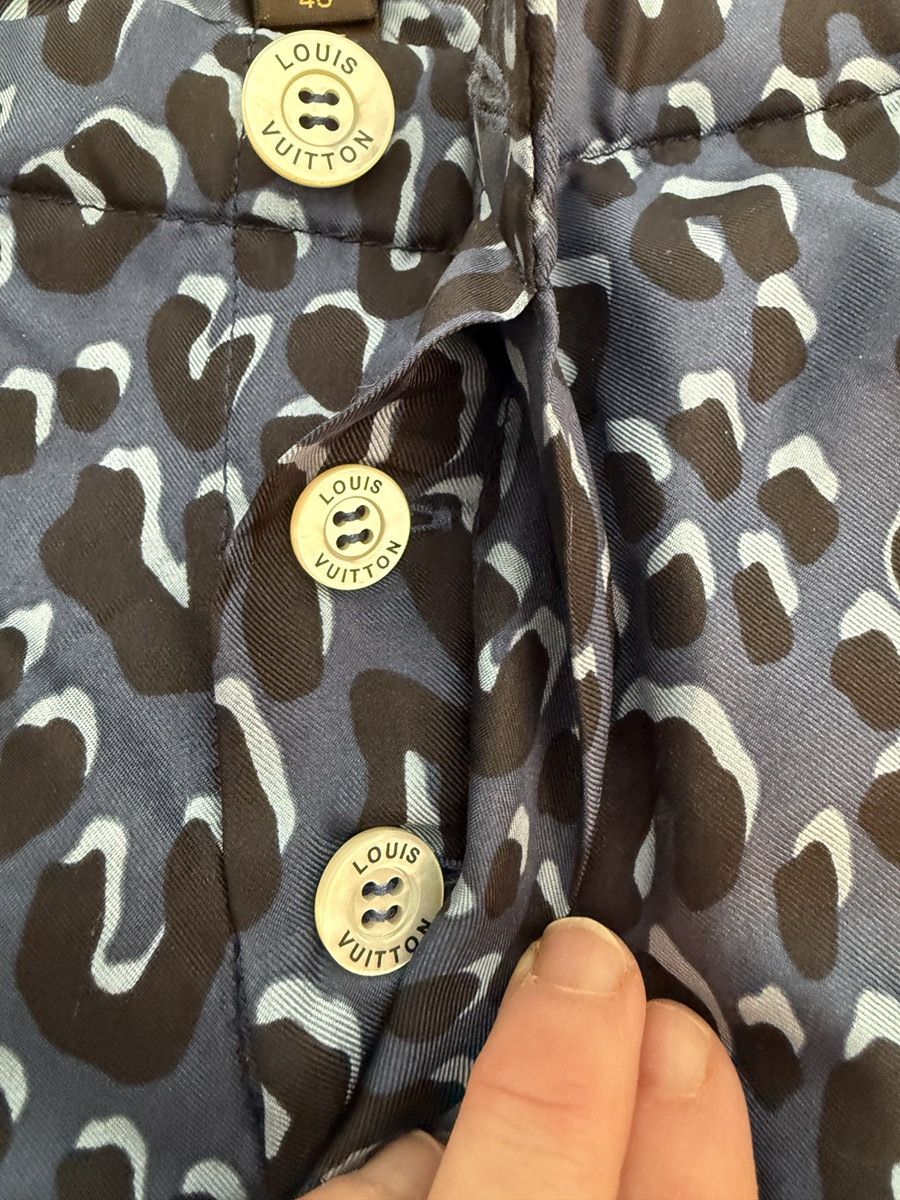Louis Vuitton × Stephen Sprouse Louis Vuitton Stephen Sprouse Silk Leopard Pants 2012 Runway Size 28" / US 6 / IT 42 - 6 Thumbnail