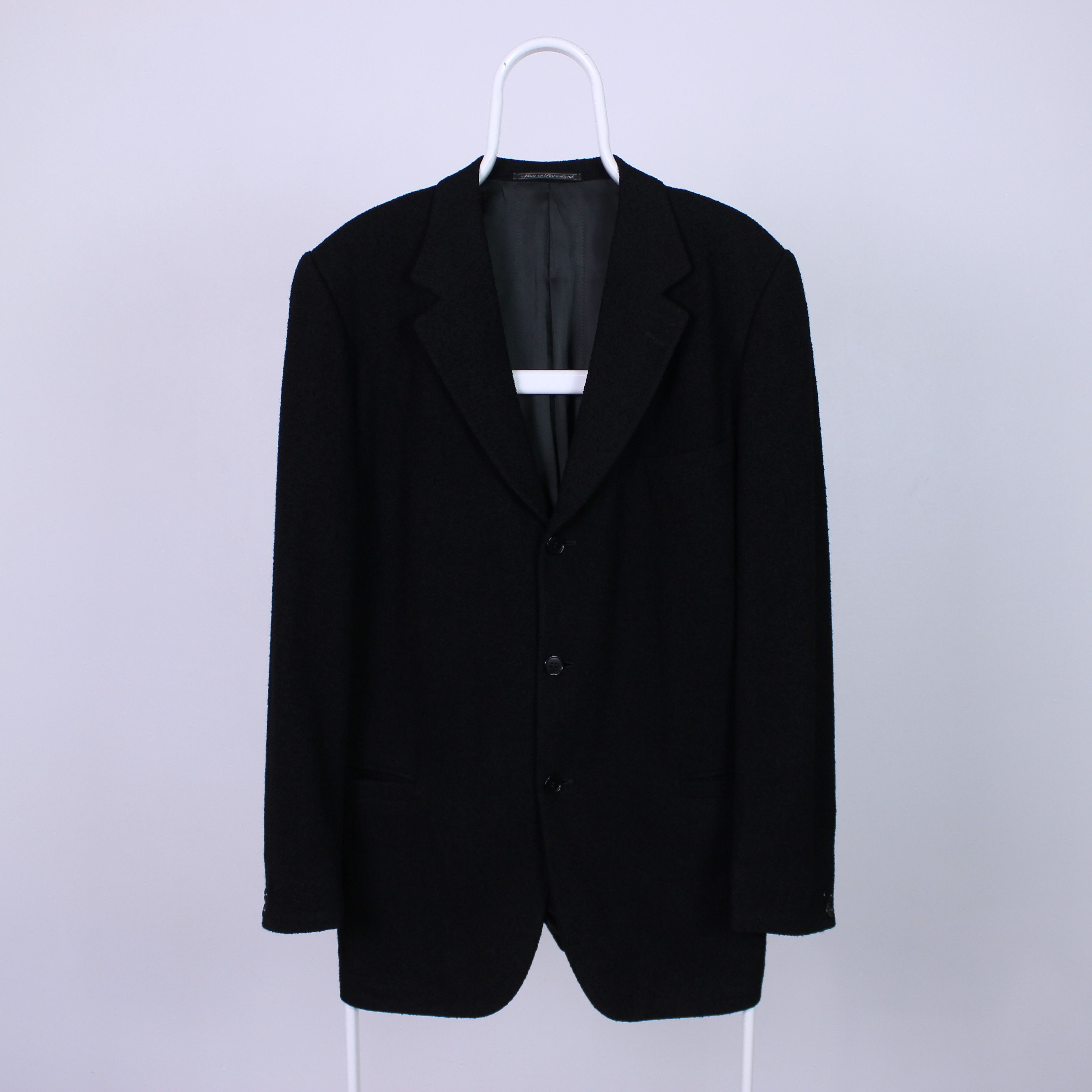 Versace Versace Jeans Couture V2 blazer wool 50R L XL black Size 50R - 2 Thumbnail