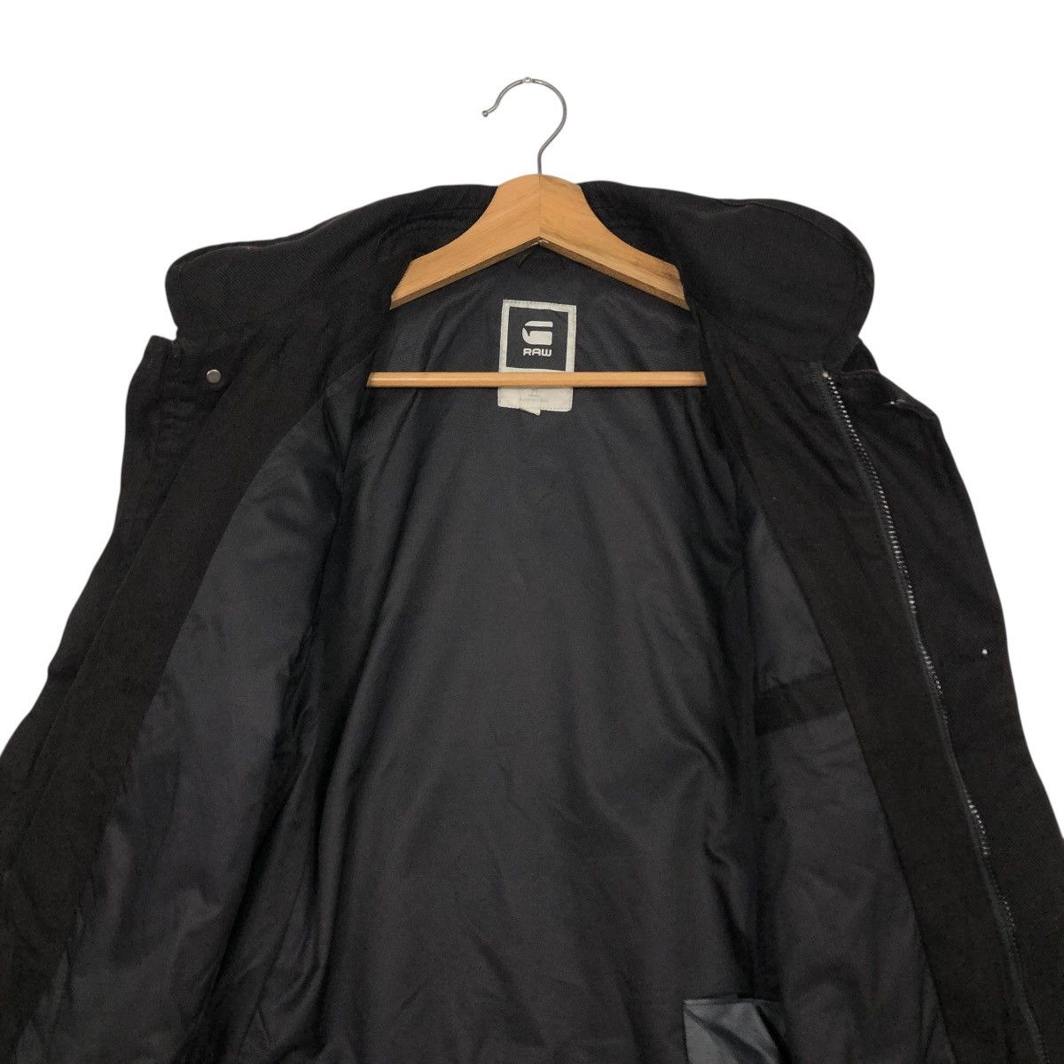 G-Star 🔥VINTAGE CROPPED BIKER JACKET G STAR RAW MULTI POCKETS Size US XS / EU 42 / 0 - 16 Thumbnail