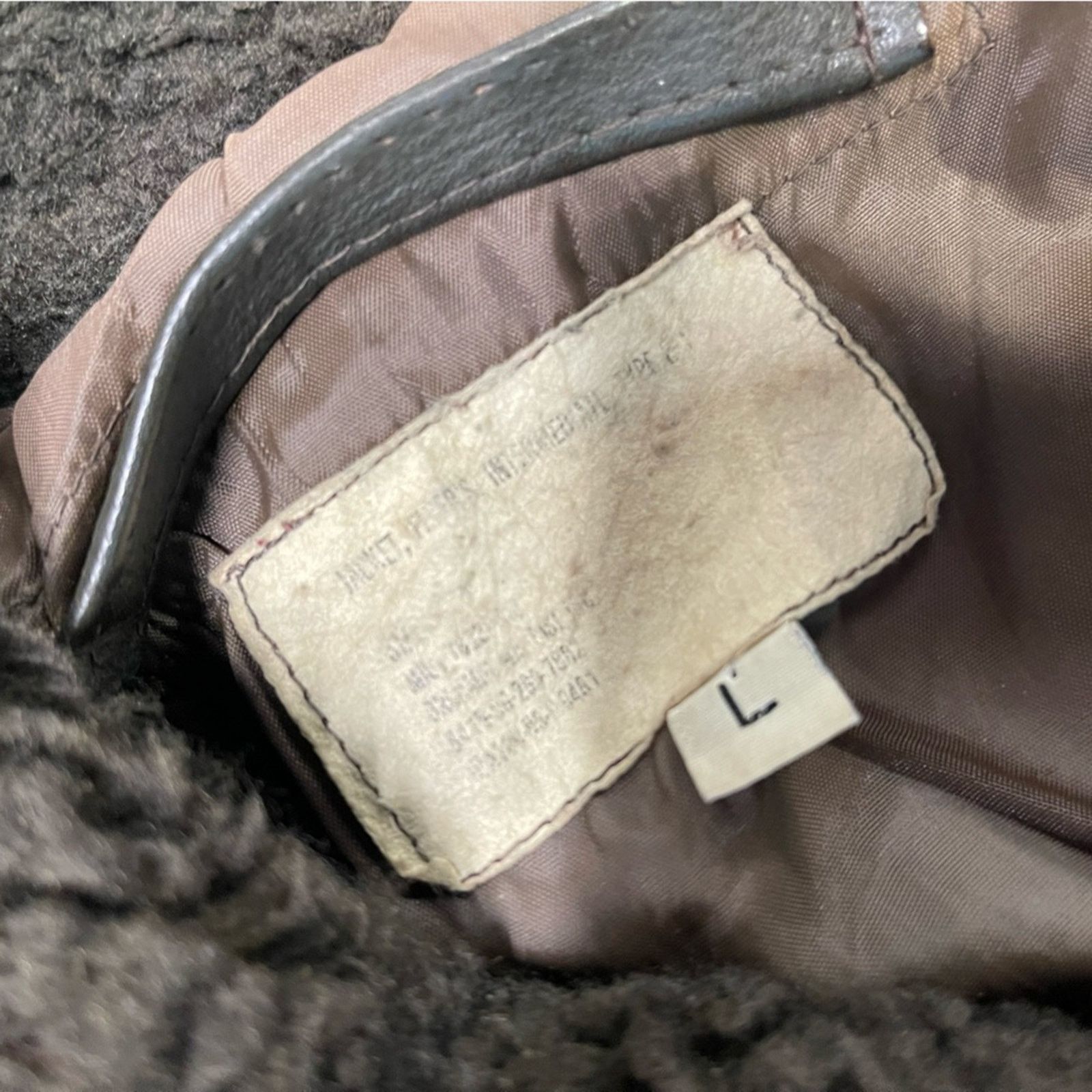 Vintage Vtg WW2 Marine Corp Cockpit Top Gun G-1 Leather Jacket Size US L / EU 52-54 / 3 - 3 Thumbnail