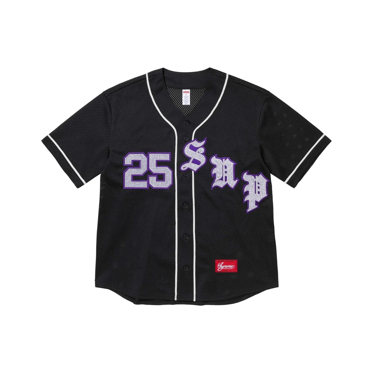 Supreme Supreme Chosen One Baseball Jersey Black size Medium | Grailed