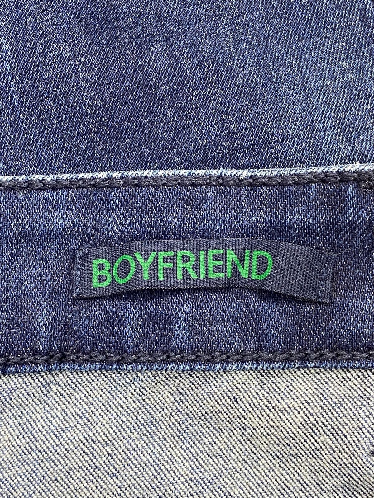 Japanese Brand Japanese Boyfriend Blue Wash Style Jeans Size US 31 - 15 Thumbnail