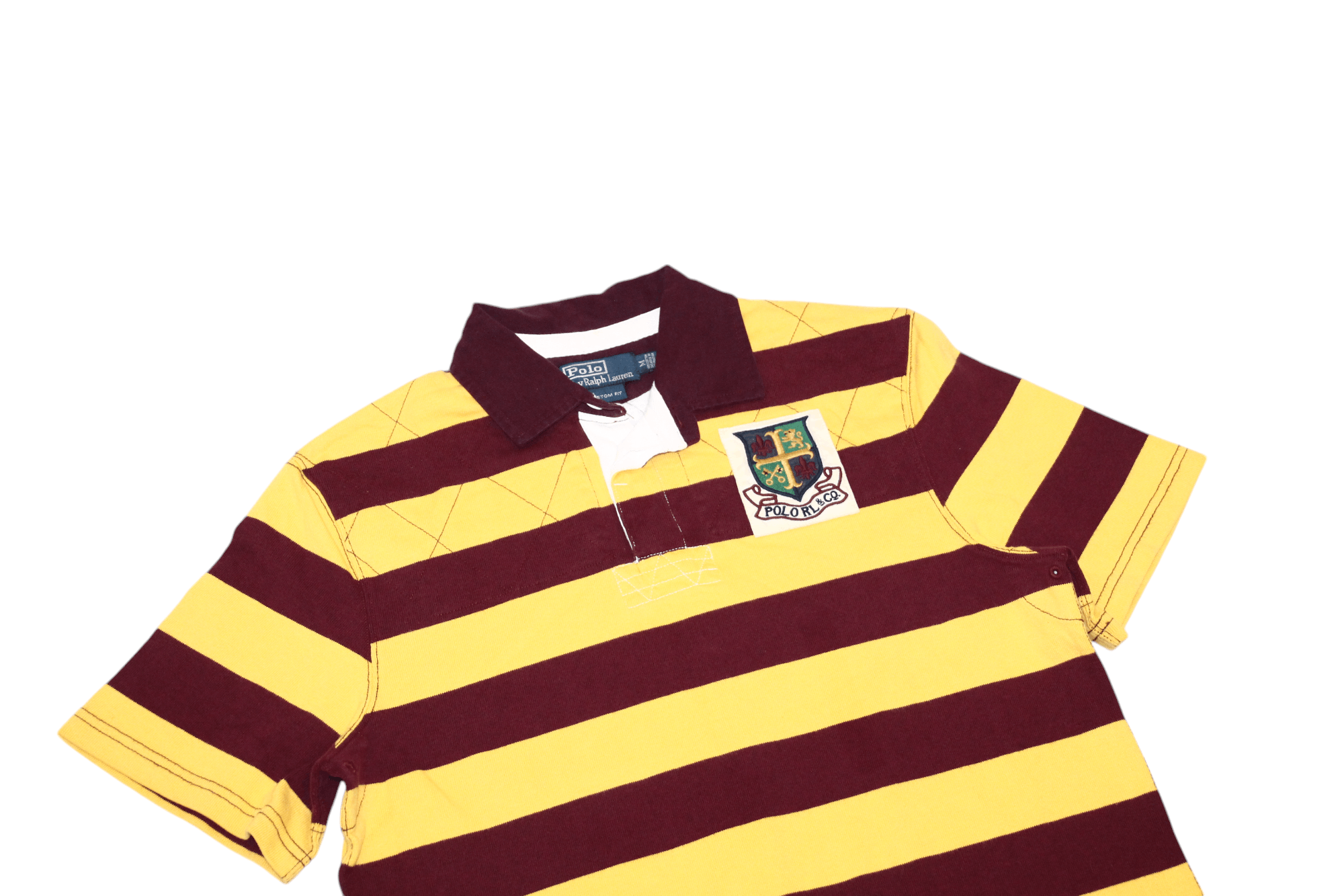 Polo Ralph Lauren Polo RL Oxford Supplier Crest Rugby Sport Quilted Vent Shirt Size US M / EU 48-50 / 2 - 3 Thumbnail