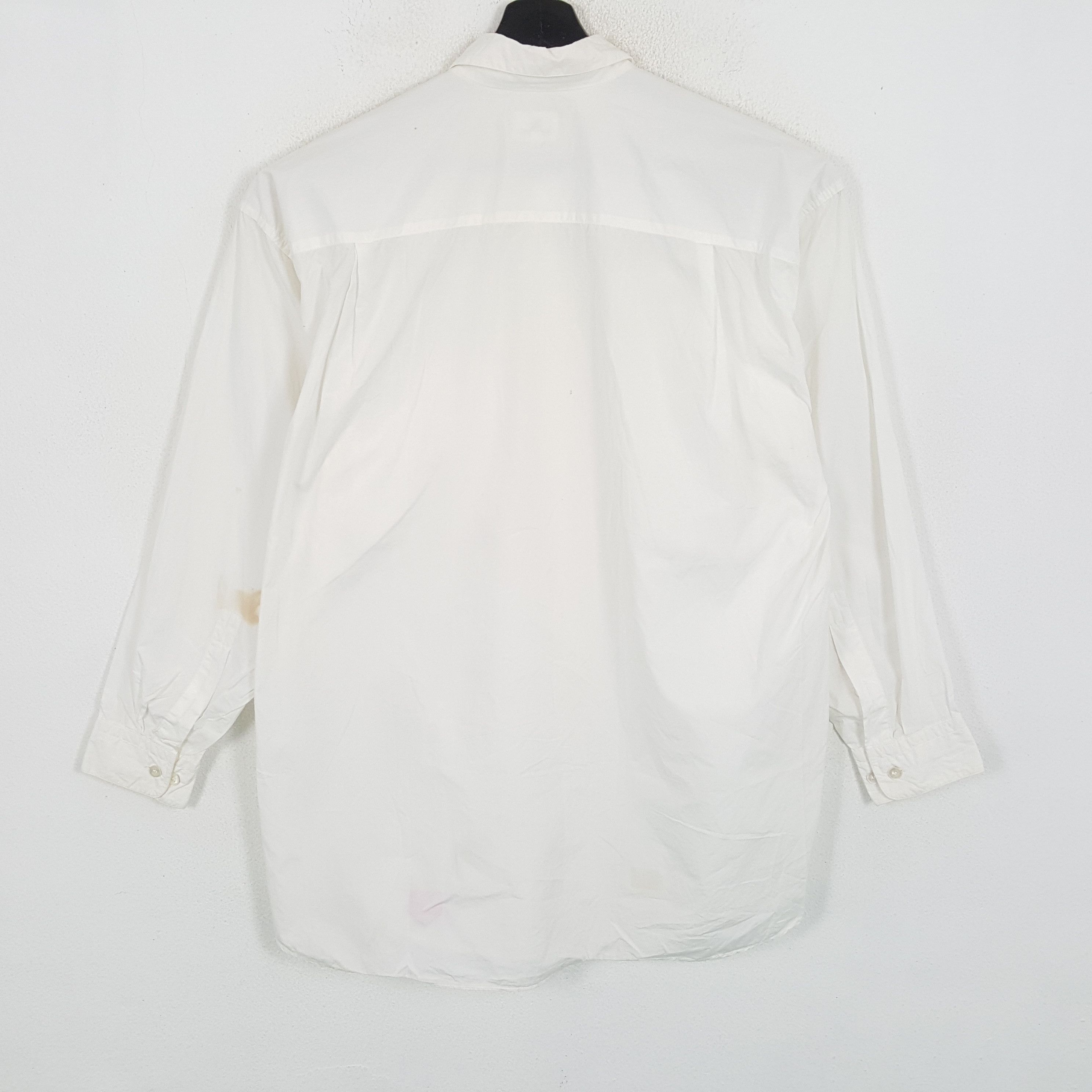 Issey Miyake × Japanese Brand × Vintage ISSEY MIYAKE Japanese Designer Formal Casual Shirt Size US L / EU 52-54 / 3 - 3 Thumbnail
